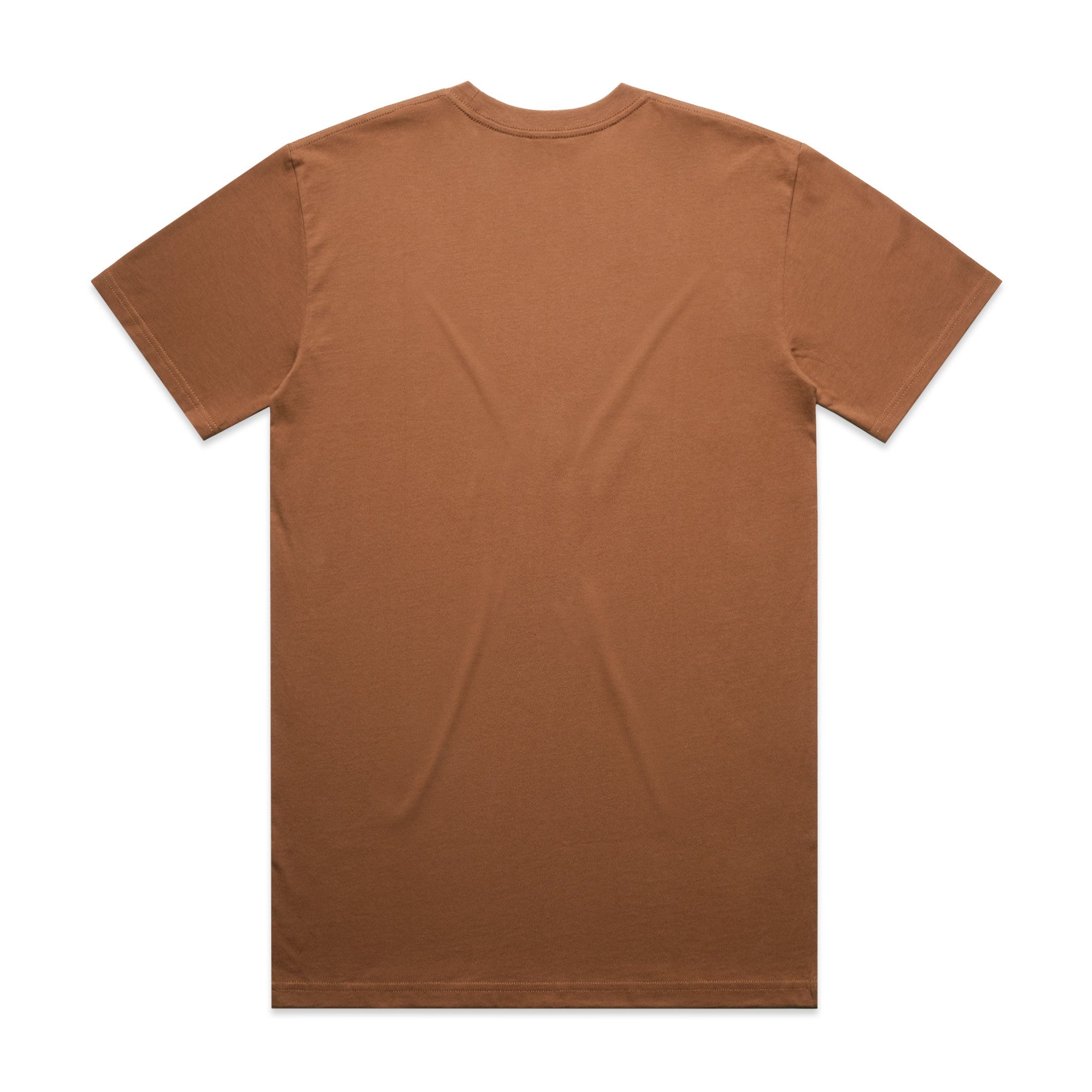 AS Colour Classic Tee 5026 - Cocoa Back - Custom Printed - Print Blanc