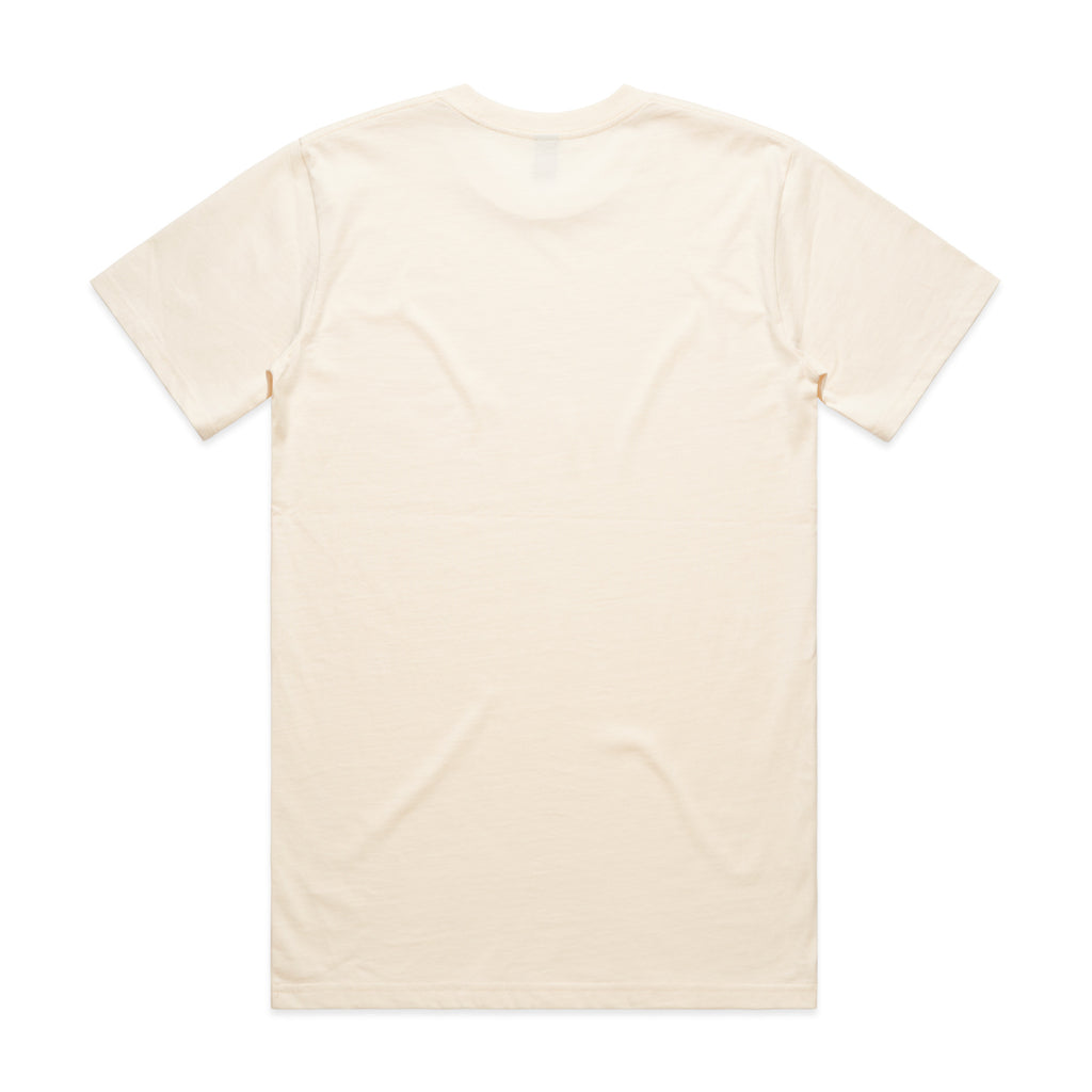 AS Colour Classic Tee 5026 - Ecru Back - Custom Printed - Print Blanc