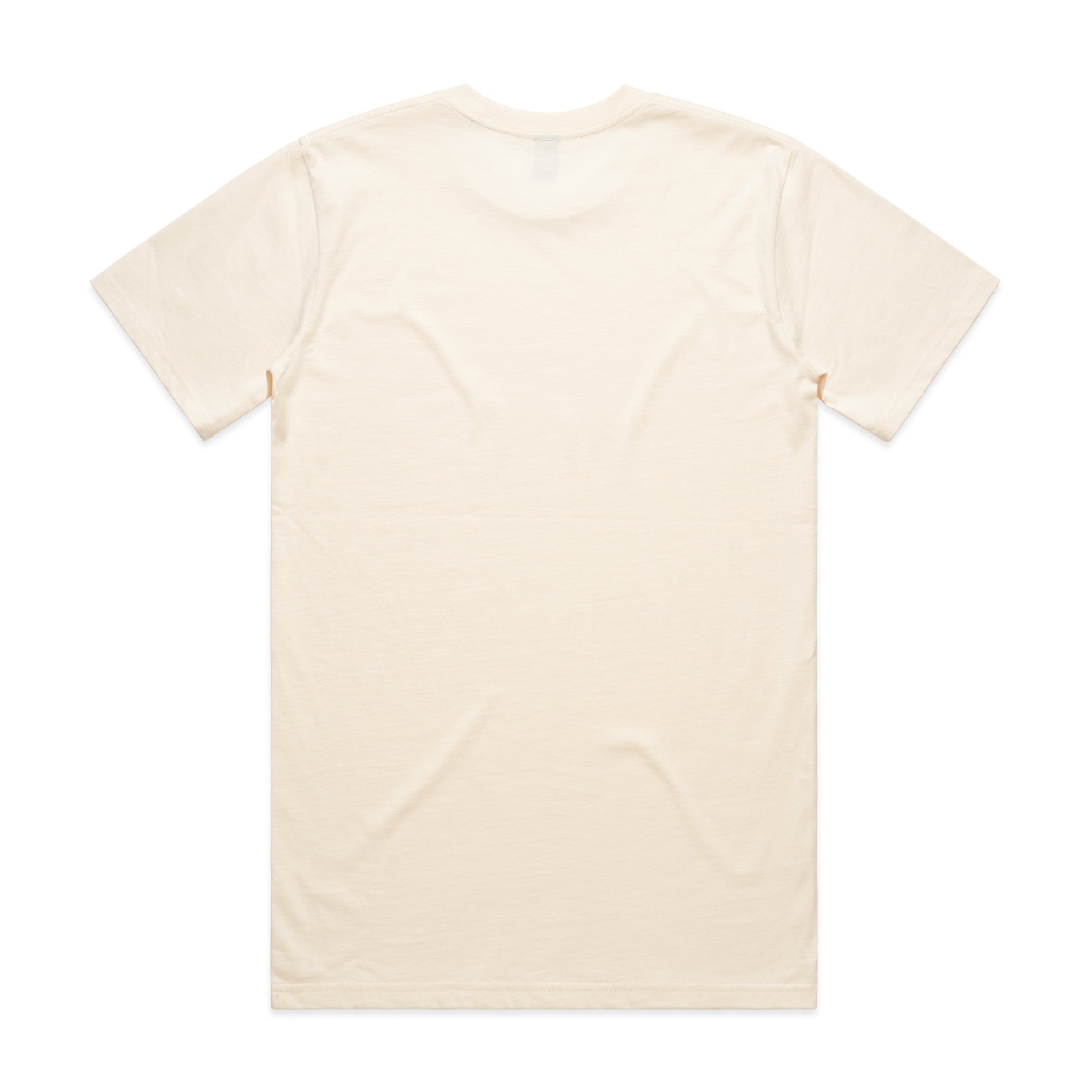 AS Colour Classic Tee 5026 - Ecru Back - Custom Printed - Print Blanc