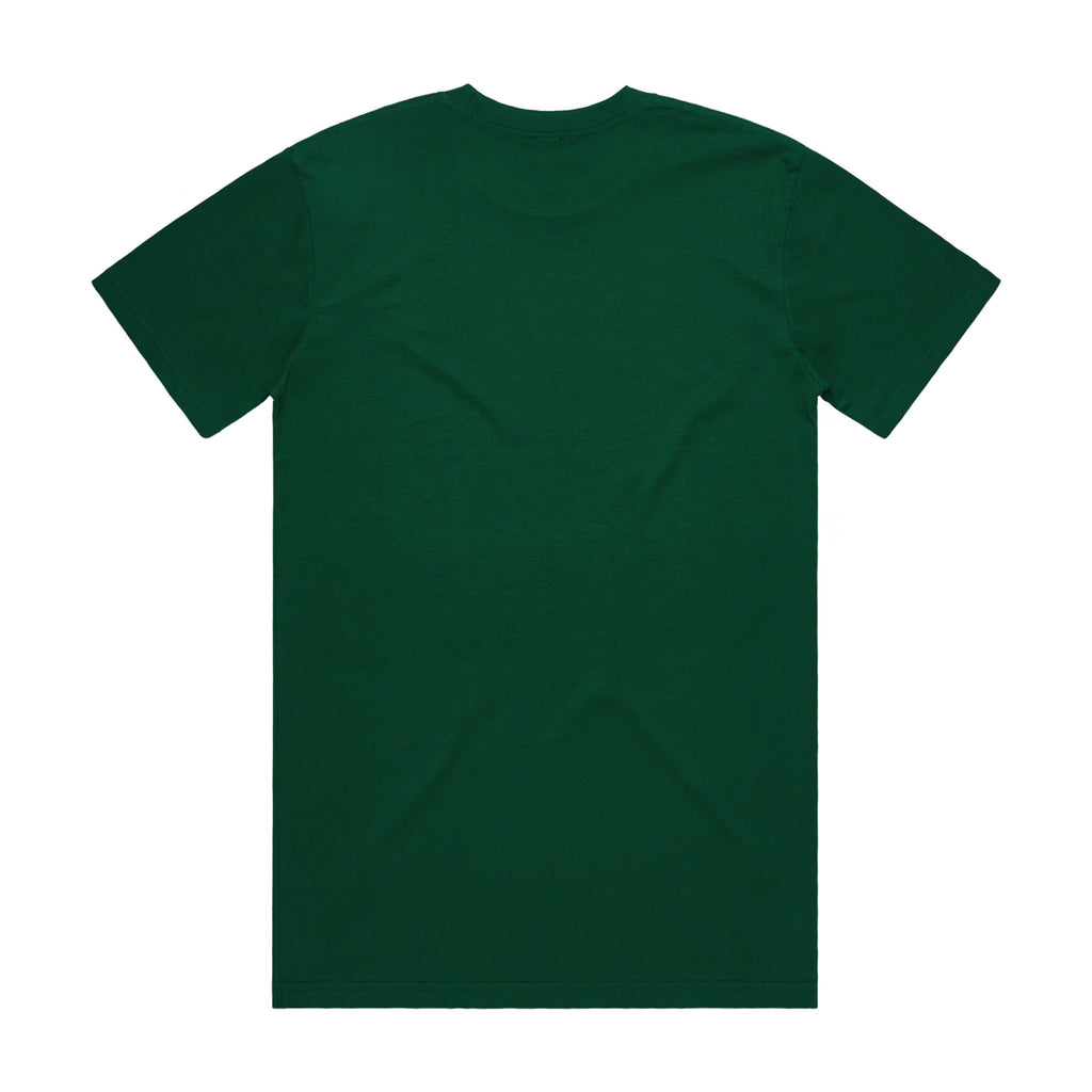 AS Colour Classic Tee 5026 - Emerald Back - Custom Printed - Print Blanc