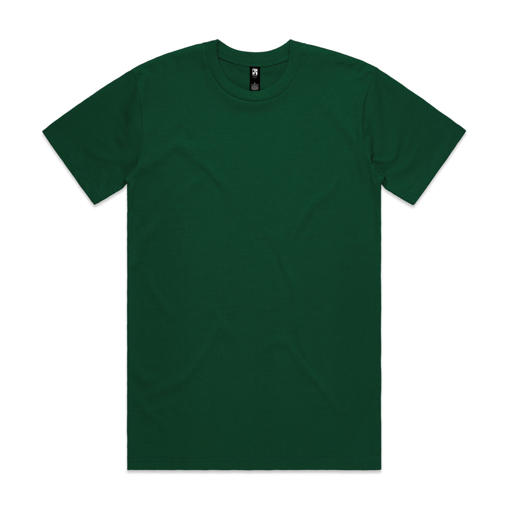 AS Colour Classic Tee 5026 - Emerald Front - Custom Printed - Print Blanc