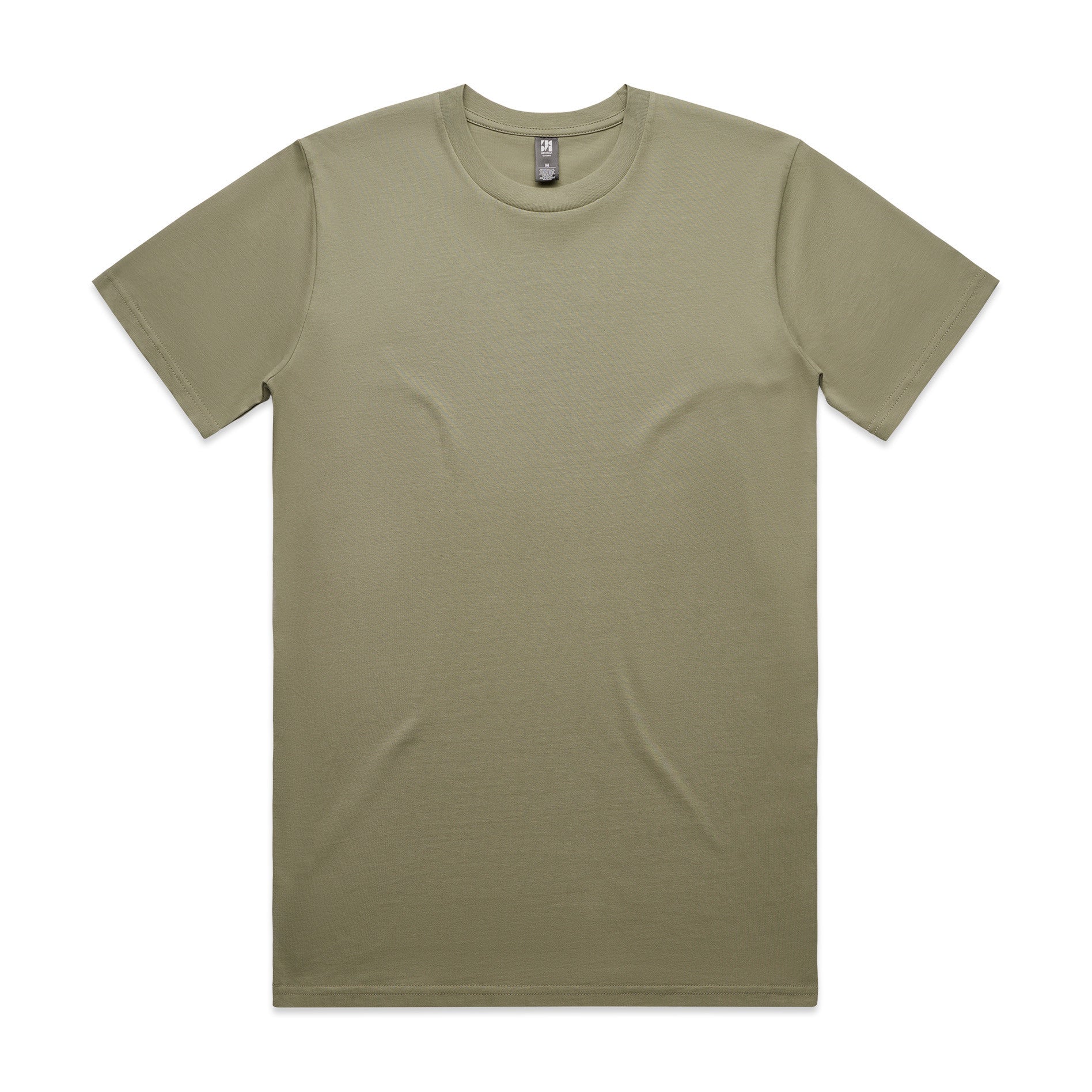AS Colour Classic Tee 5026 - Eucalyptus Front - Custom Printed - Print Blanc