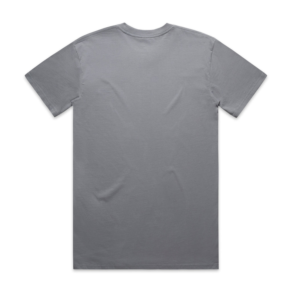 AS Colour Classic Tee 5026 - Gravel Back - Custom Printed - Print Blanc