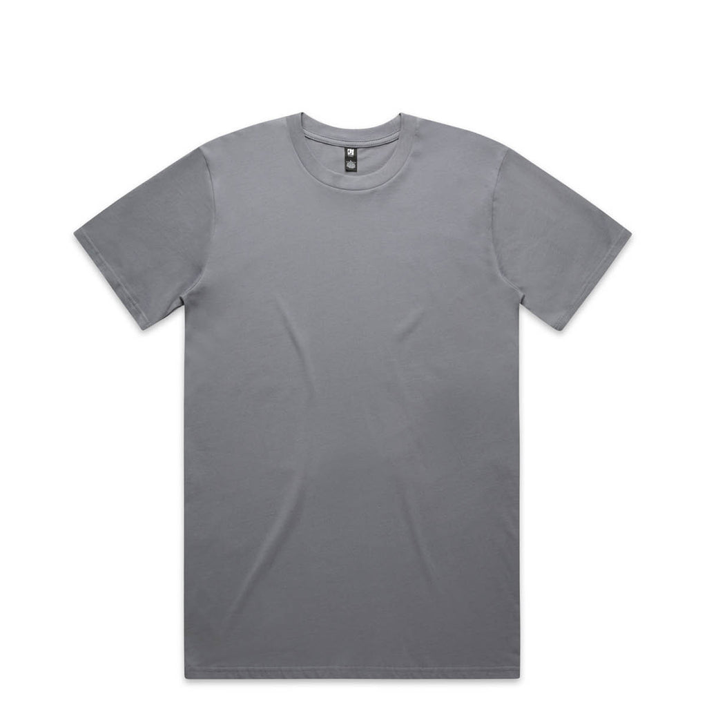AS Colour Classic Tee 5026 - Gravel Thumb Front - Custom Printed - Print Blanc
