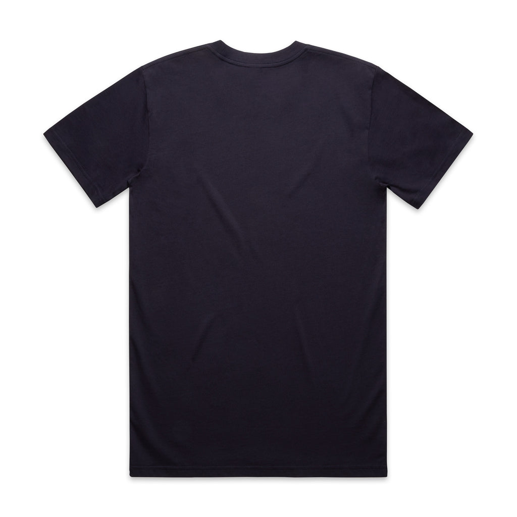 AS Colour Classic Tee 5026 - Ink Blue Back - Custom Printed - Print Blanc