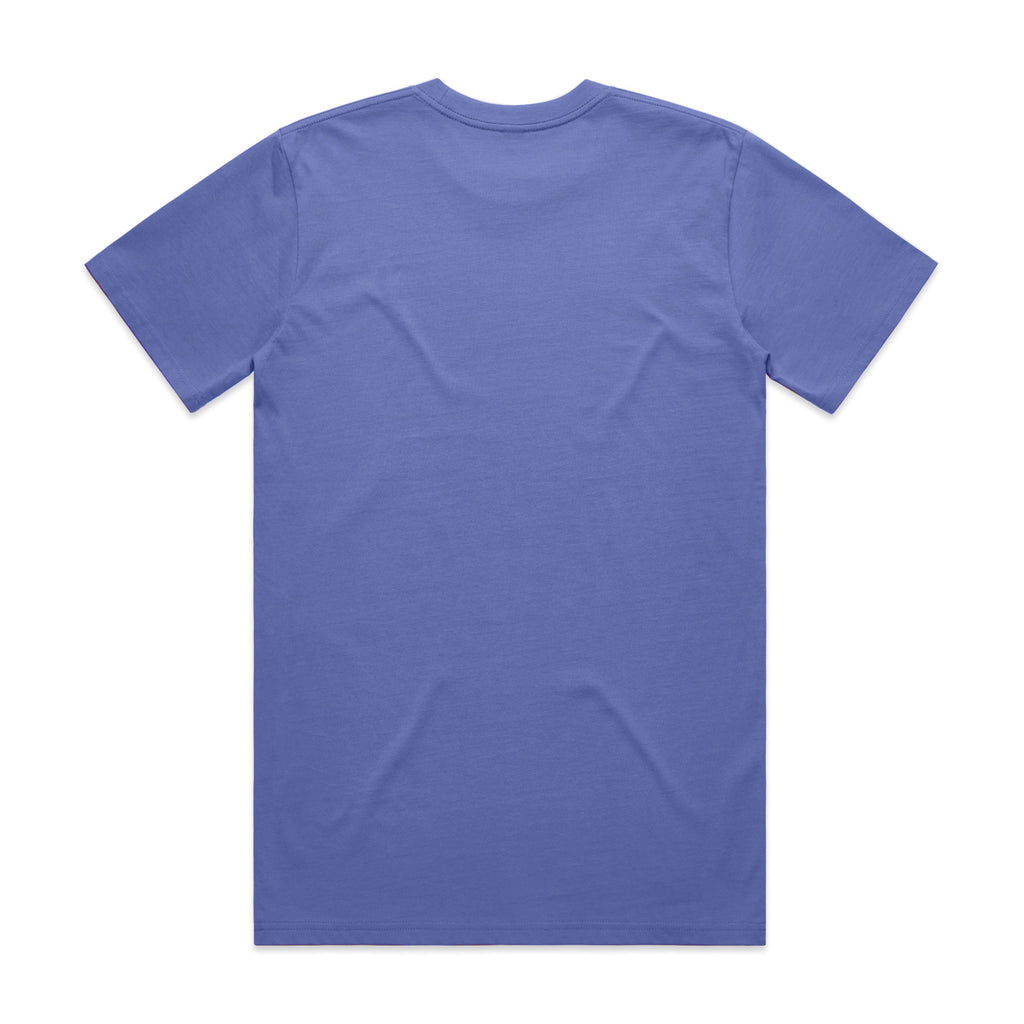 AS Colour Classic Tee 5026 - Lapis Back - Custom Printed - Print Blanc