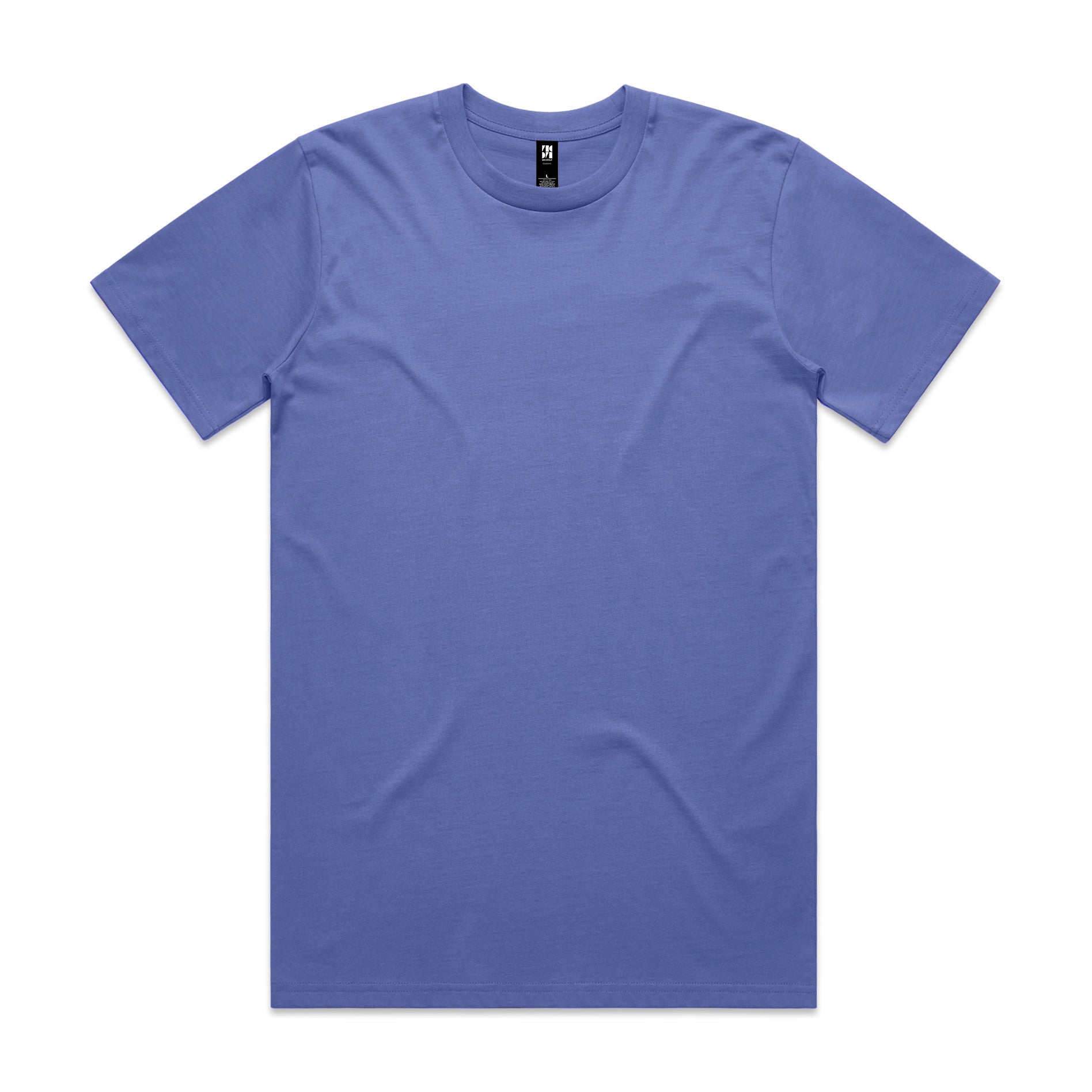 AS Colour Classic Tee 5026 - Lapis Front - Custom Printed - Print Blanc