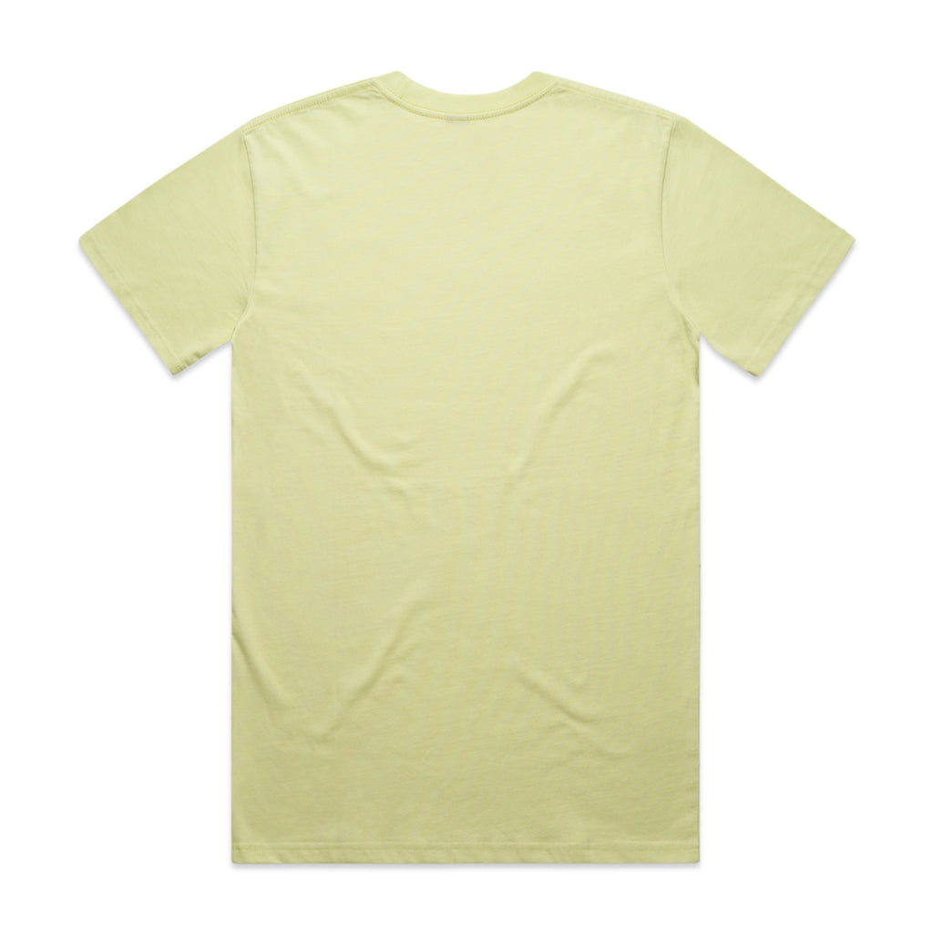 AS Colour Classic Tee 5026 - Lime Back - Custom Printed - Print Blanc