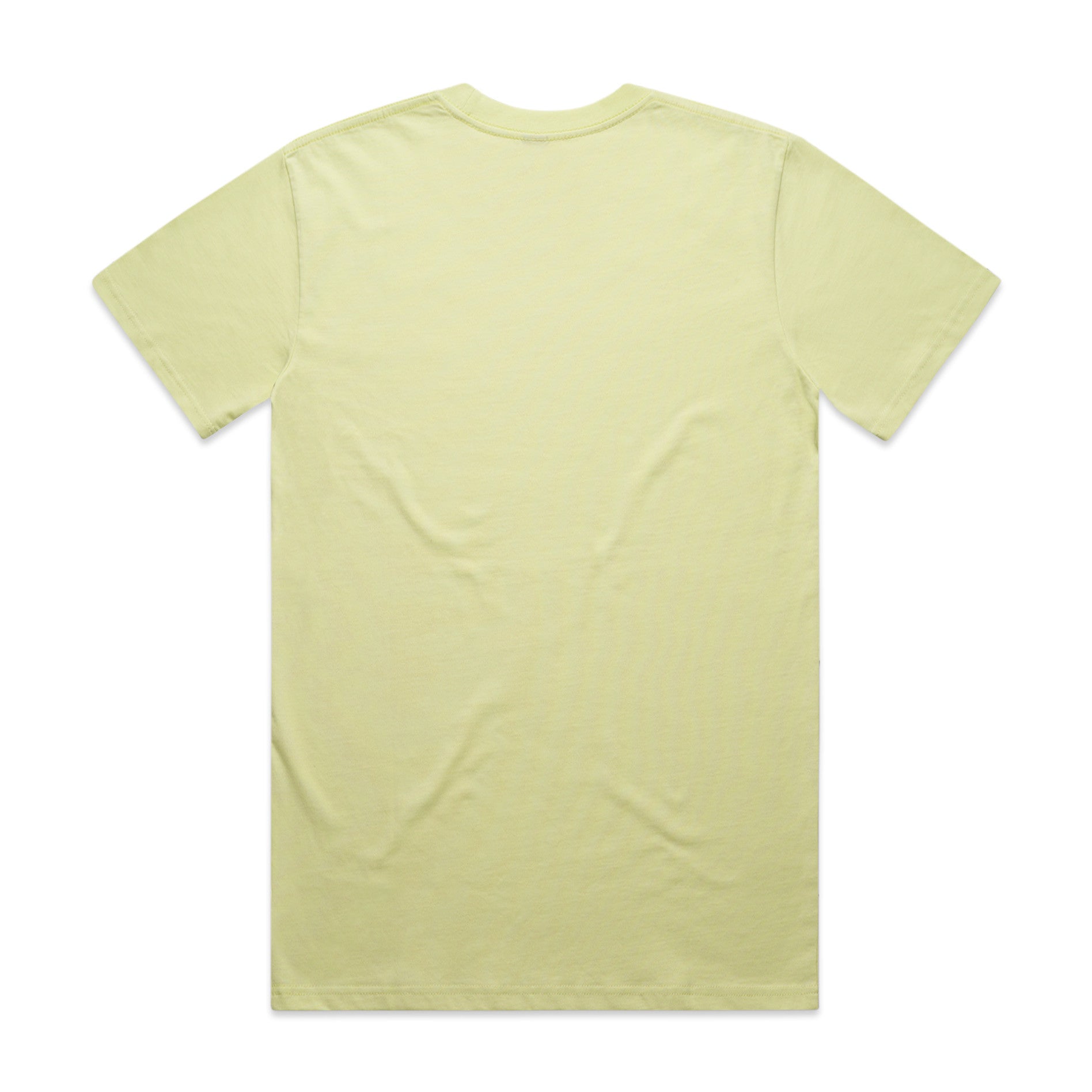 AS Colour Classic Tee 5026 - Lime Back - Custom Printed - Print Blanc