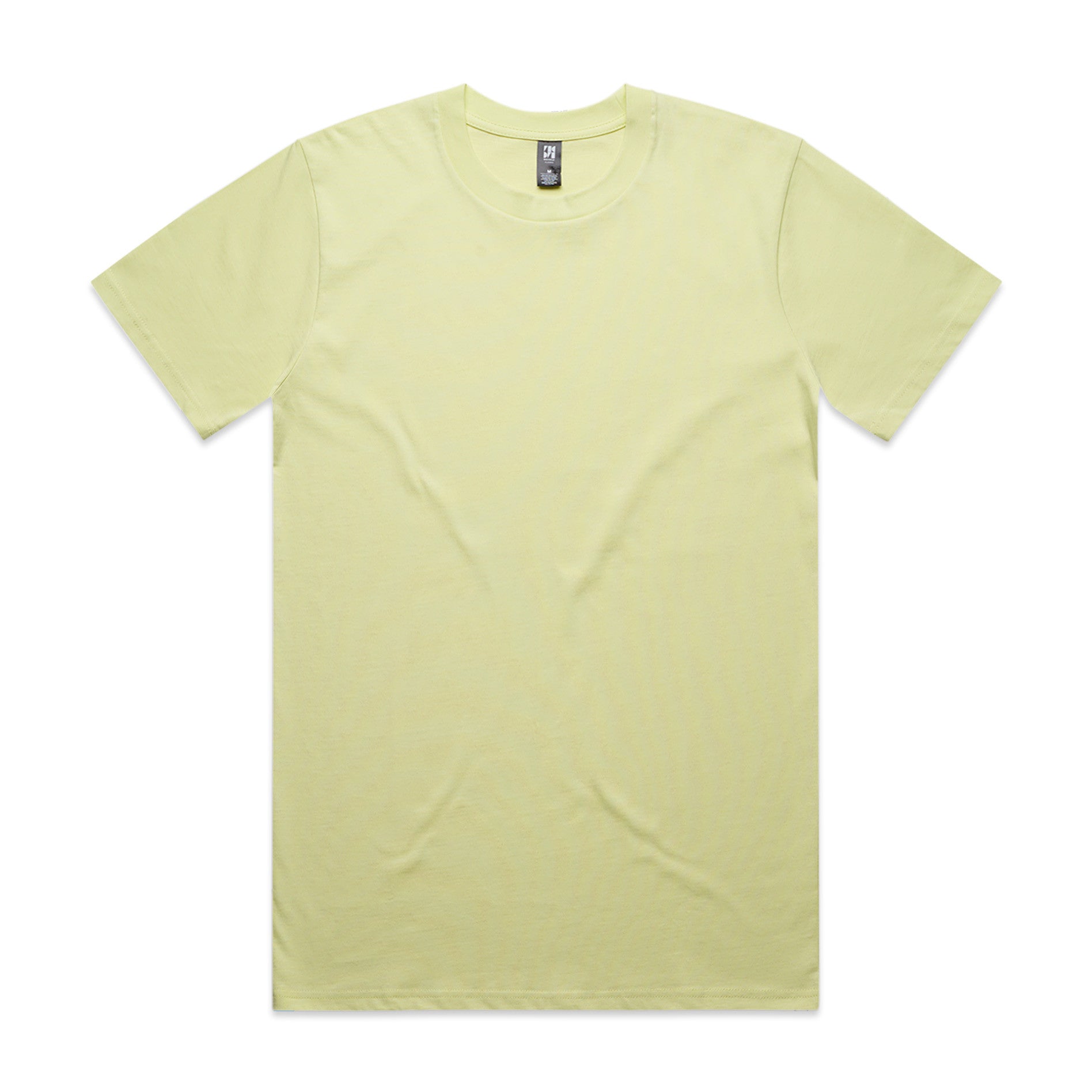 AS Colour Classic Tee 5026 - Lime Front - Custom Printed - Print Blanc