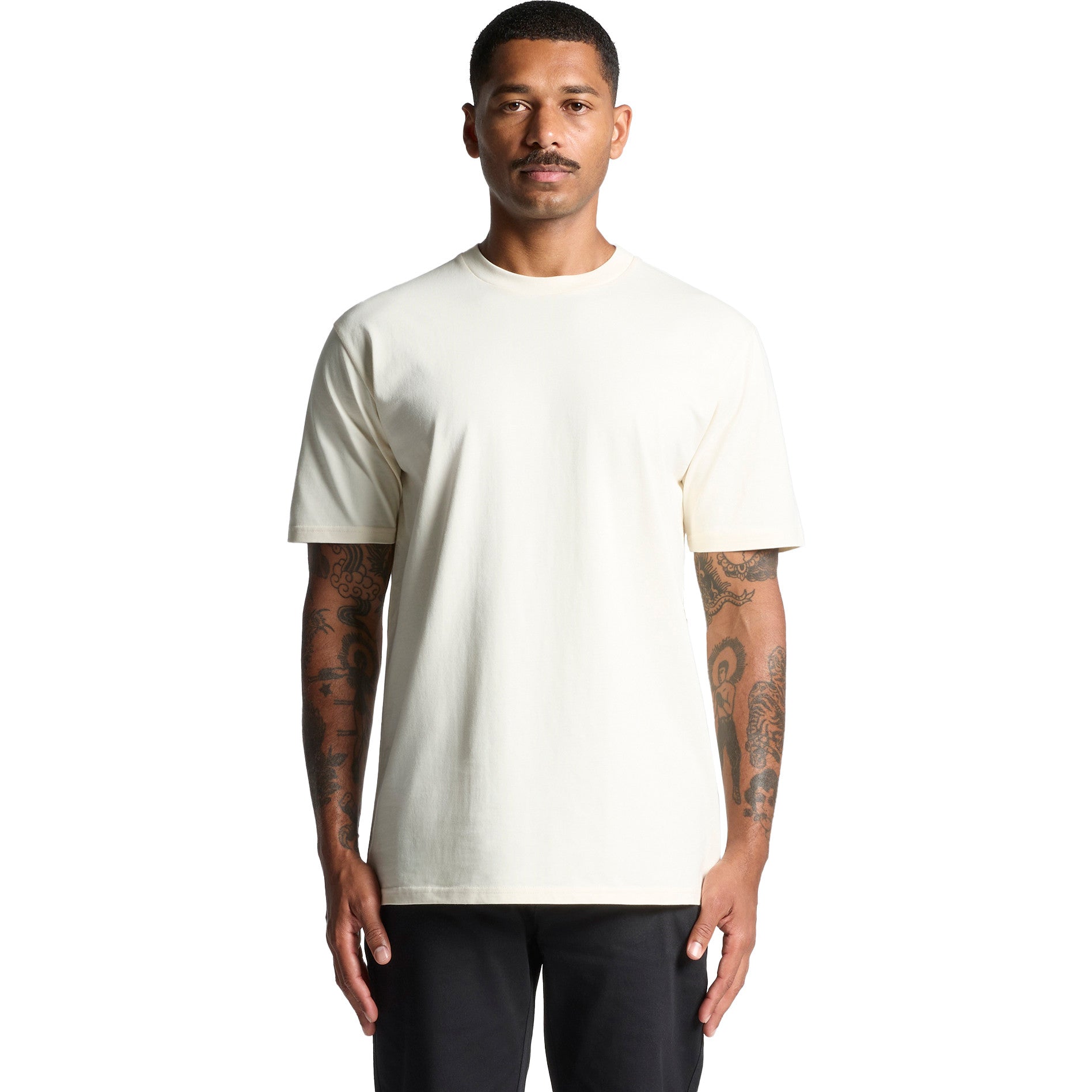 AS Colour Classic Tee 5026 - Main Front - Custom Printed - Print Blanc