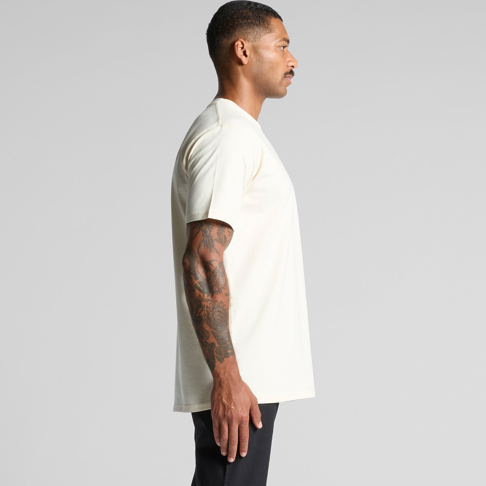 AS Colour Classic Tee 5026 - Main Side - Custom Printed - Print Blanc