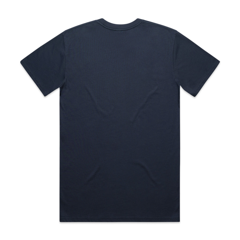 AS Colour Classic Tee 5026 - Midnight Blue Back - Custom Printed - Print Blanc