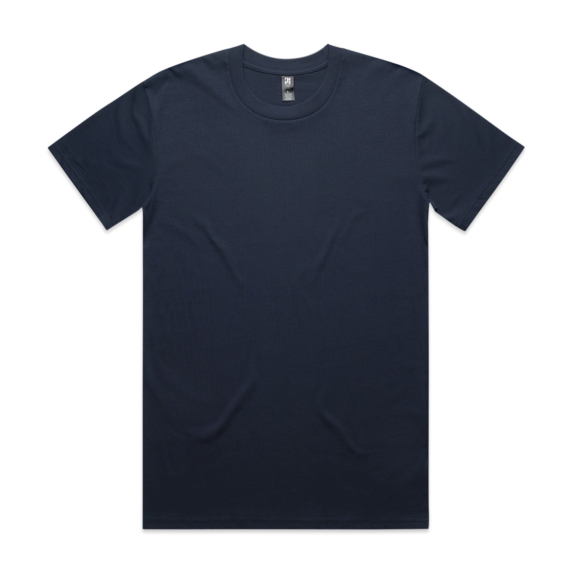 AS Colour Classic Tee 5026 - Midnight Blue Front - Custom Printed - Print Blanc