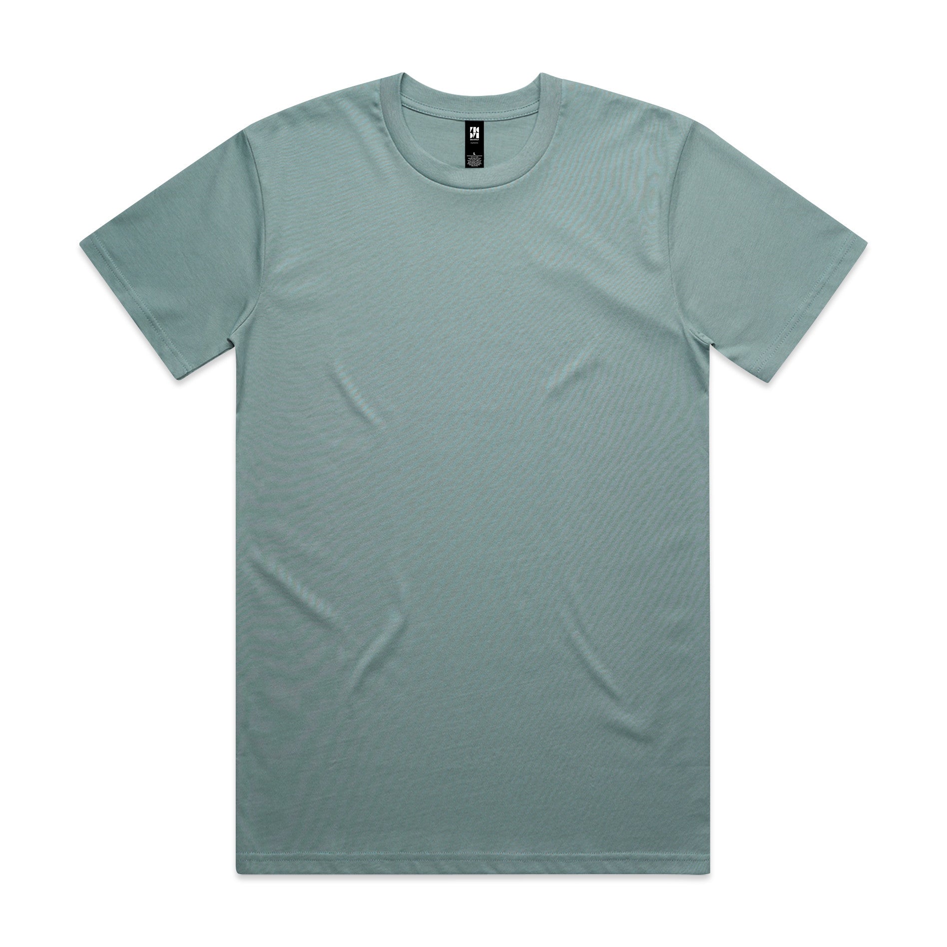 AS Colour Classic Tee 5026 - Mineral Front - Custom Printed - Print Blanc