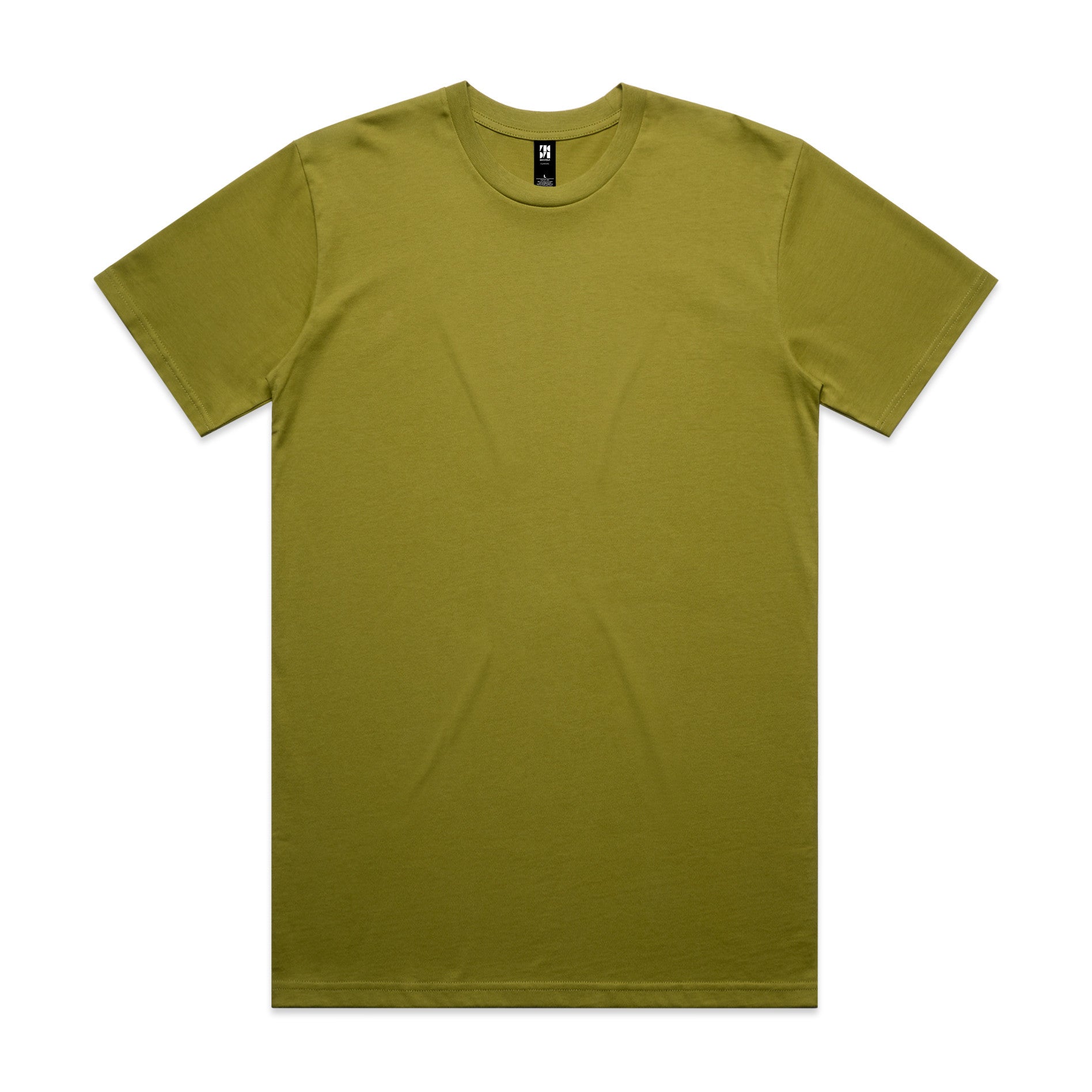AS Colour Classic Tee 5026 - Moss Front - Custom Printed - Print Blanc
