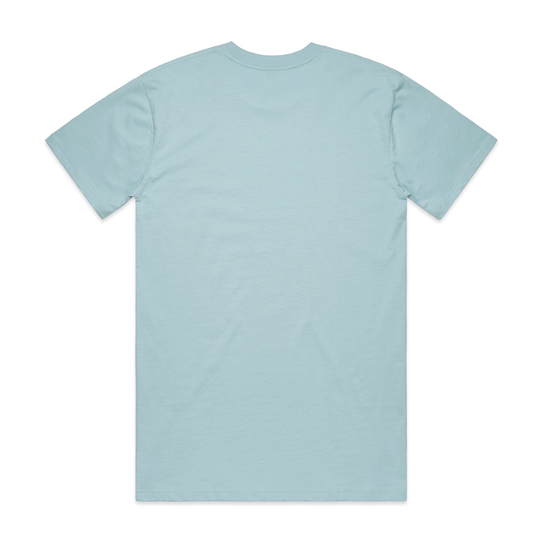 AS Colour Classic Tee 5026 - Pale Blue Back - Custom Printed - Print Blanc