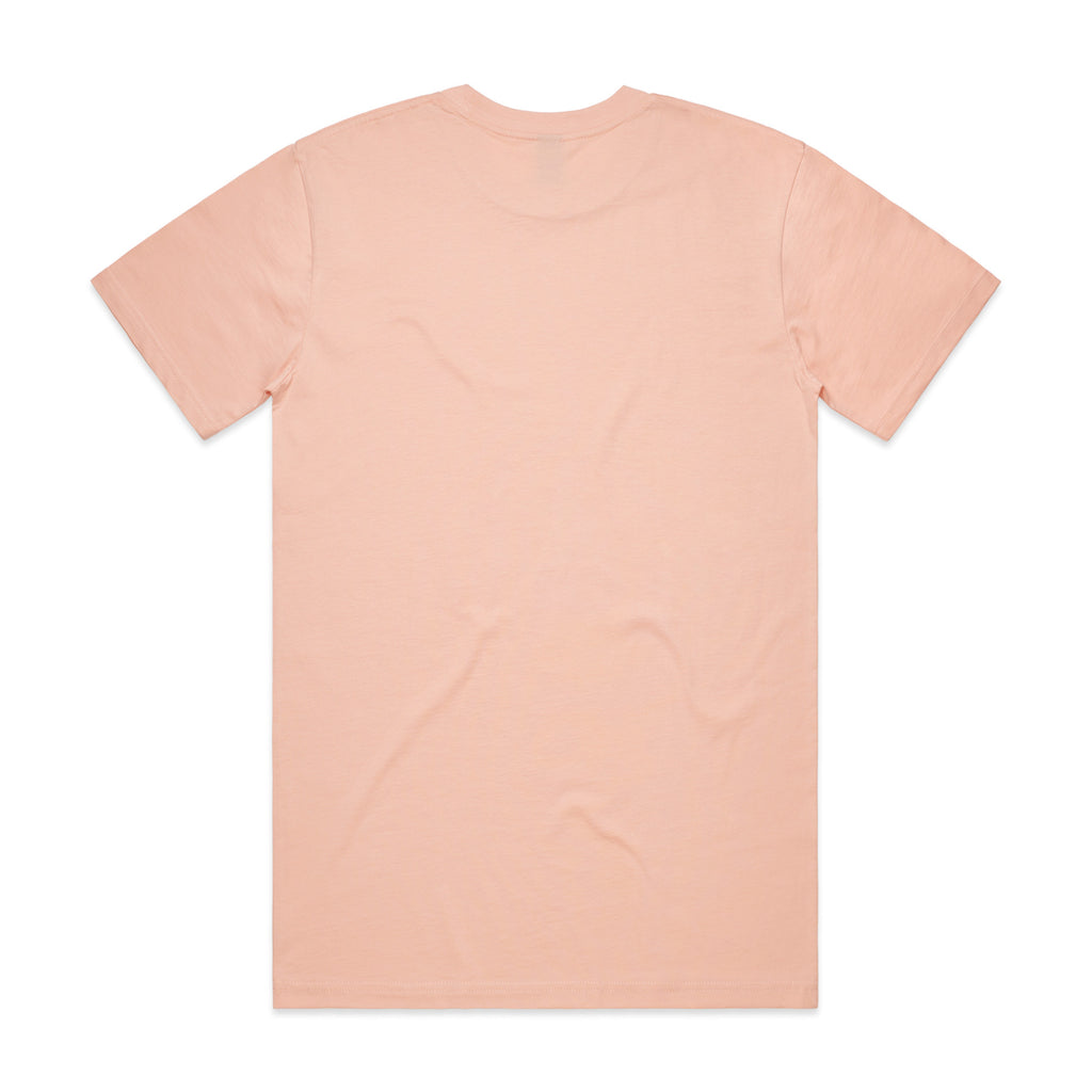 AS Colour Classic Tee 5026 - Pale Pink Back - Custom Printed - Print Blanc