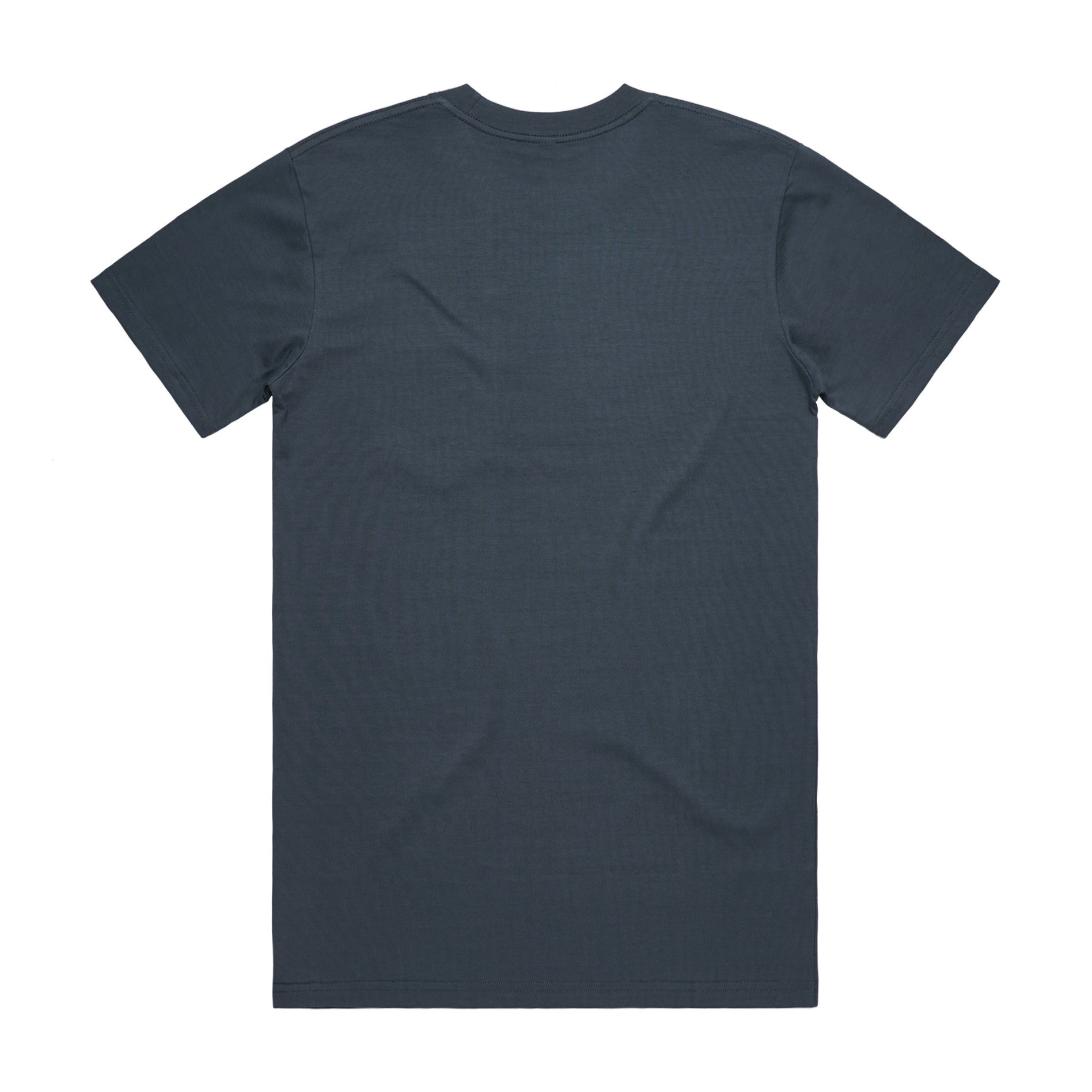 AS Colour Classic Tee 5026 - Petrol Blue Back - Custom Printed - Print Blanc