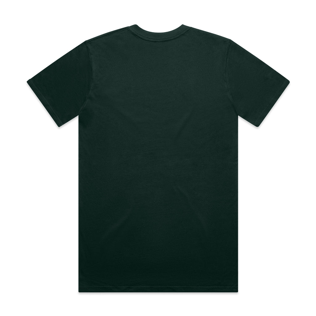 AS Colour Classic Tee 5026 - Pine Green Back - Custom Printed - Print Blanc
