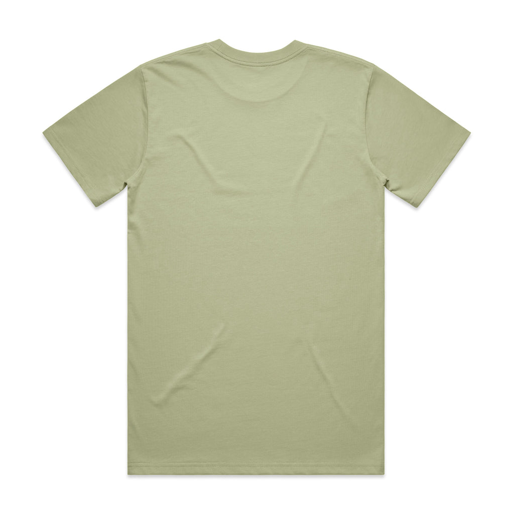 AS Colour Classic Tee 5026 - Pistachio Back - Custom Printed - Print Blanc
