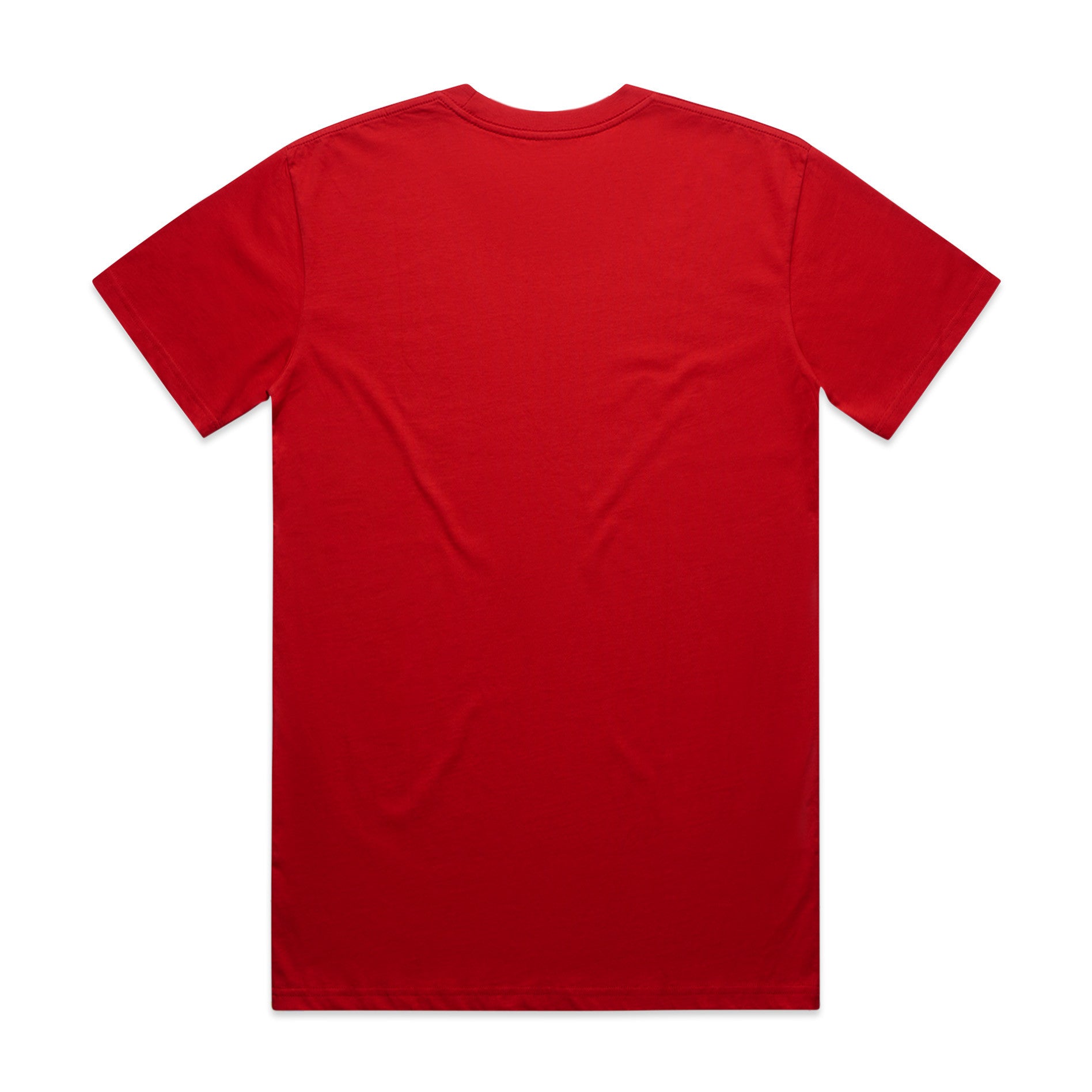 AS Colour Classic Tee 5026 - Red Back - Custom Printed - Print Blanc