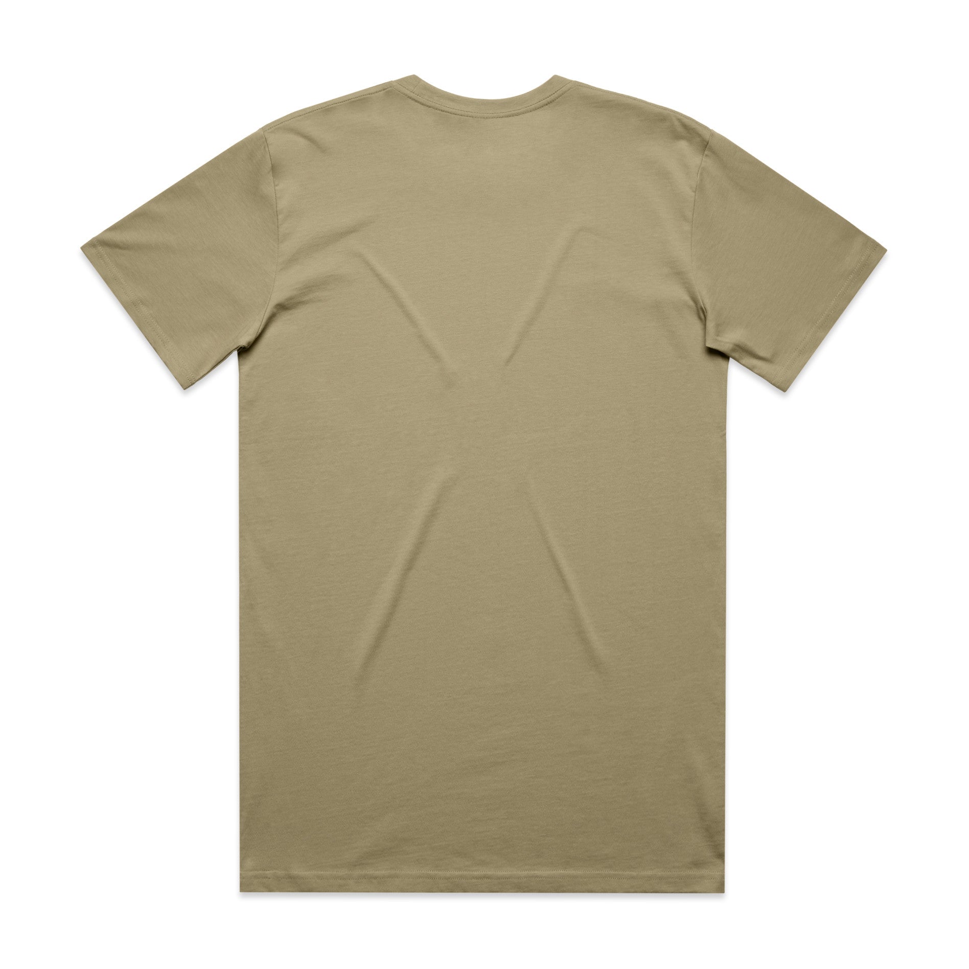 AS Colour Classic Tee 5026 - Safari Back - Custom Printed - Print Blanc
