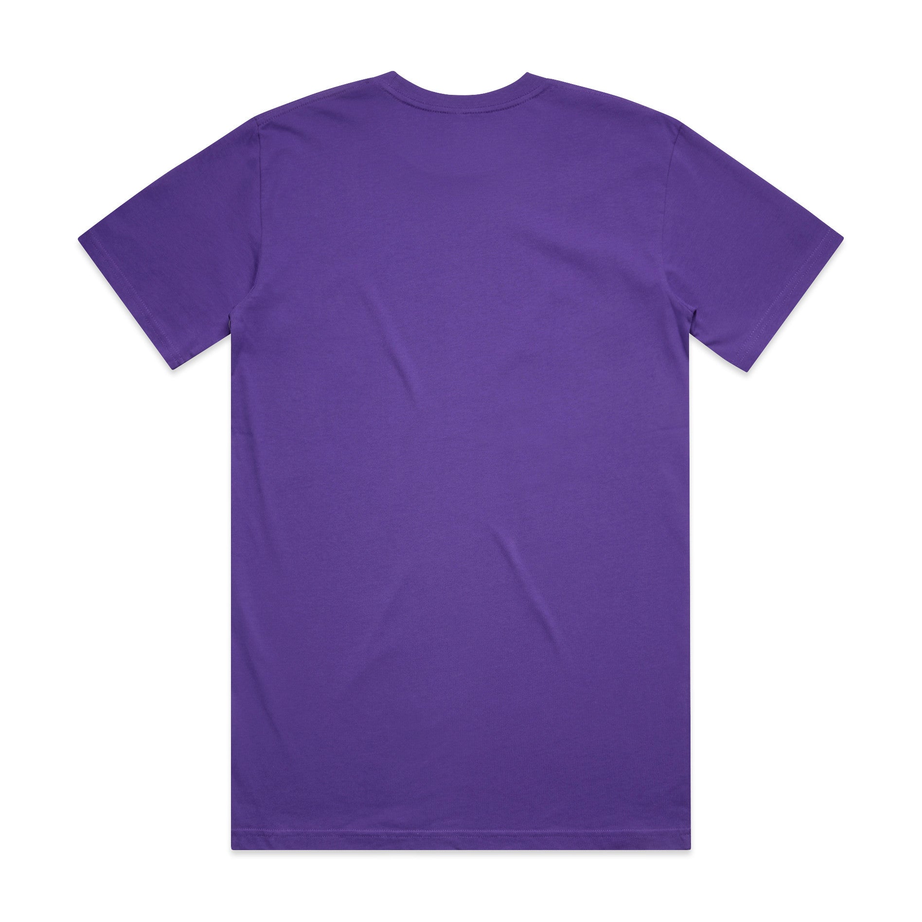 AS Colour Classic Tee 5026 - Violet Back - Custom Printed - Print Blanc