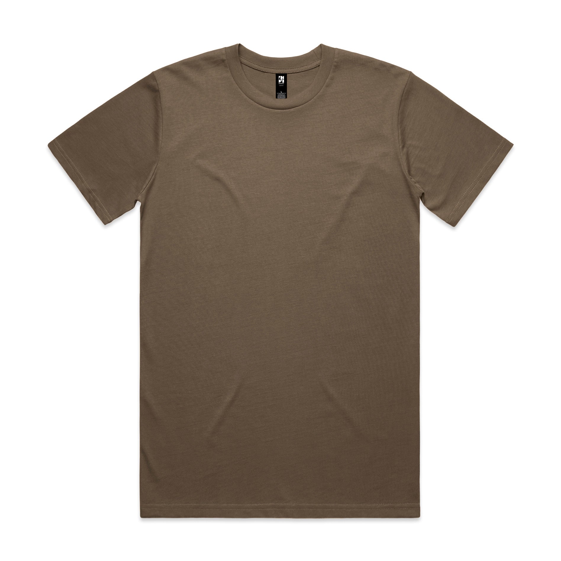 AS Colour Classic Tee 5026 - Walnut Front - Custom Printed - Print Blanc