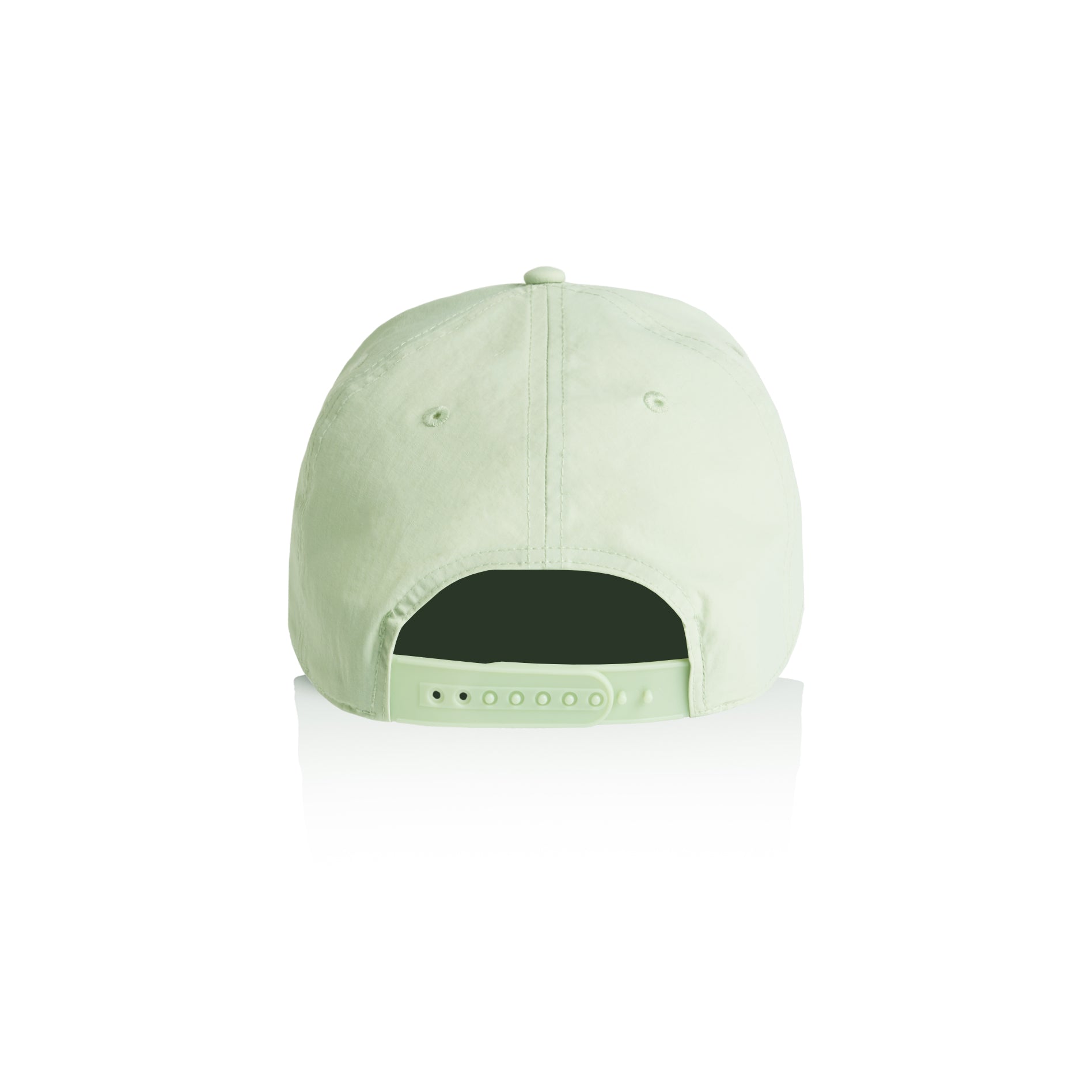 Ascolour Frame Nylon Cap 1162 Frame Nylon Cap Mint Back - Custom Printed - Print Blanc