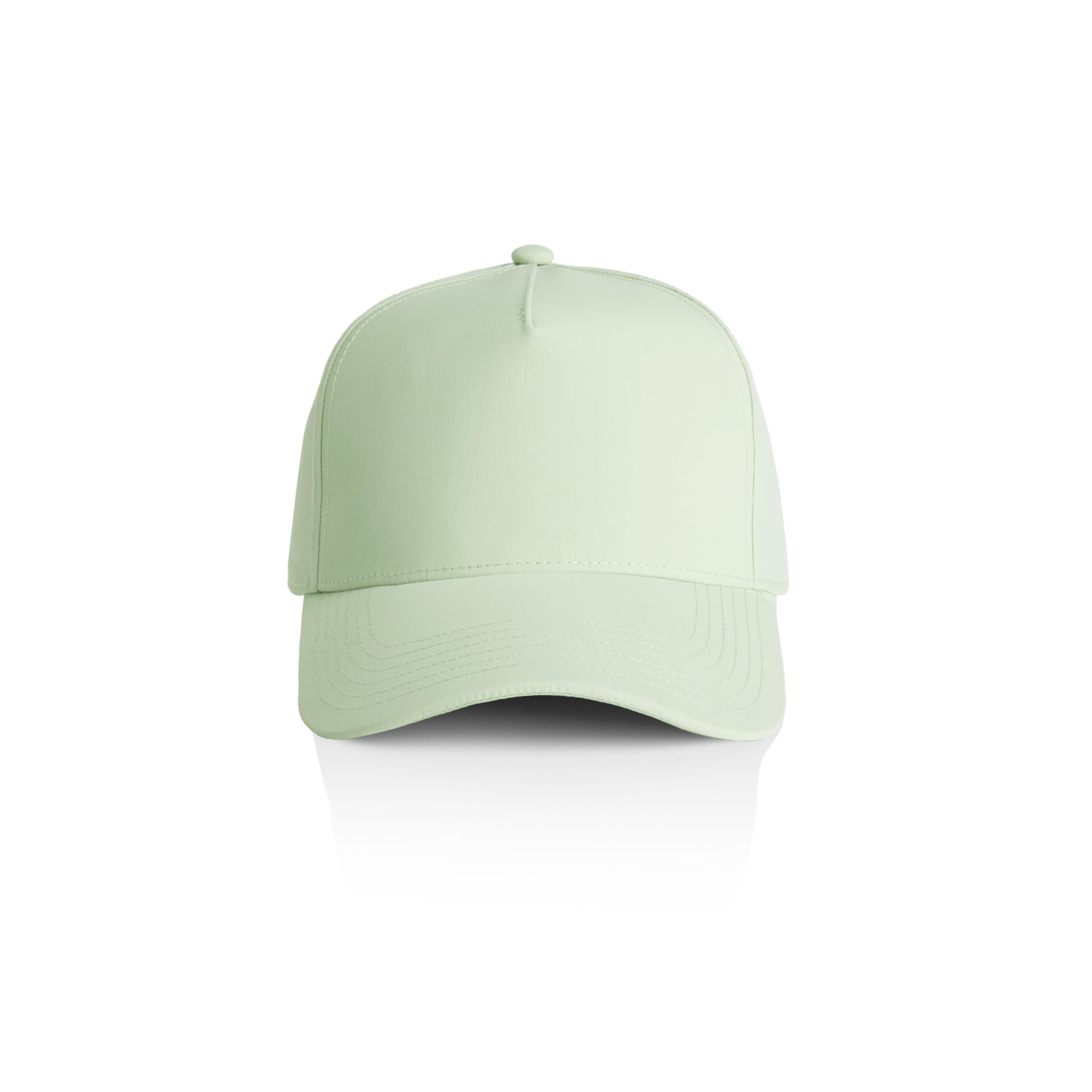 Ascolour Frame Nylon Cap 1162 Frame Nylon Cap Mint Front - Custom Printed - Print Blanc