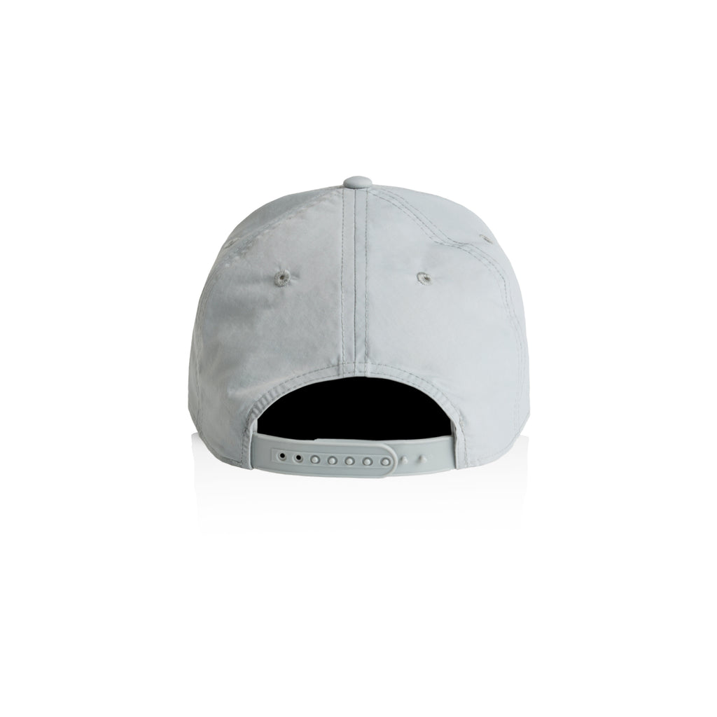 Ascolour Frame Nylon Cap 1162 Frame Nylon Cap Smoke Back - Custom Printed - Print Blanc