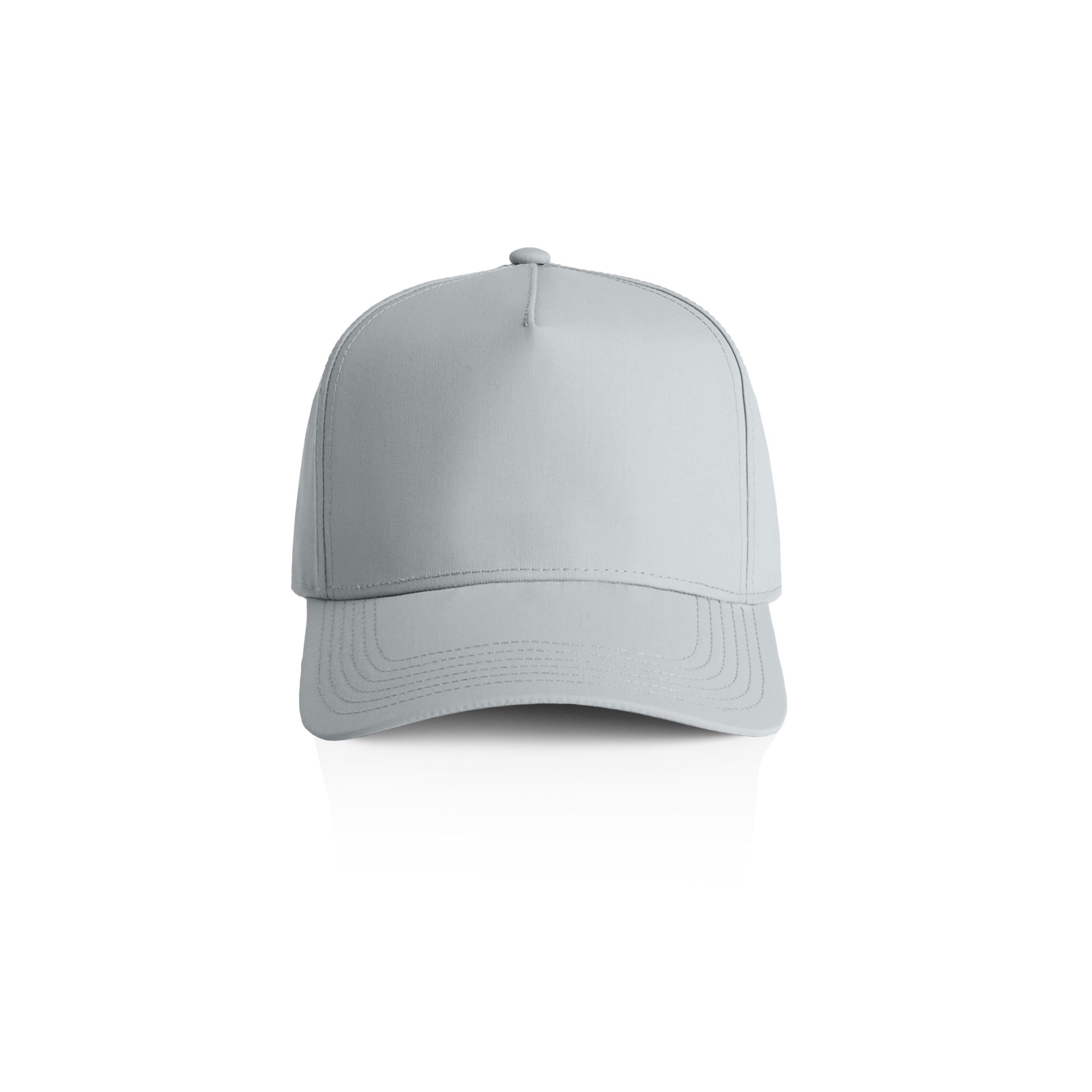 Ascolour Frame Nylon Cap 1162 Frame Nylon Cap Smoke Front - Custom Printed - Print Blanc