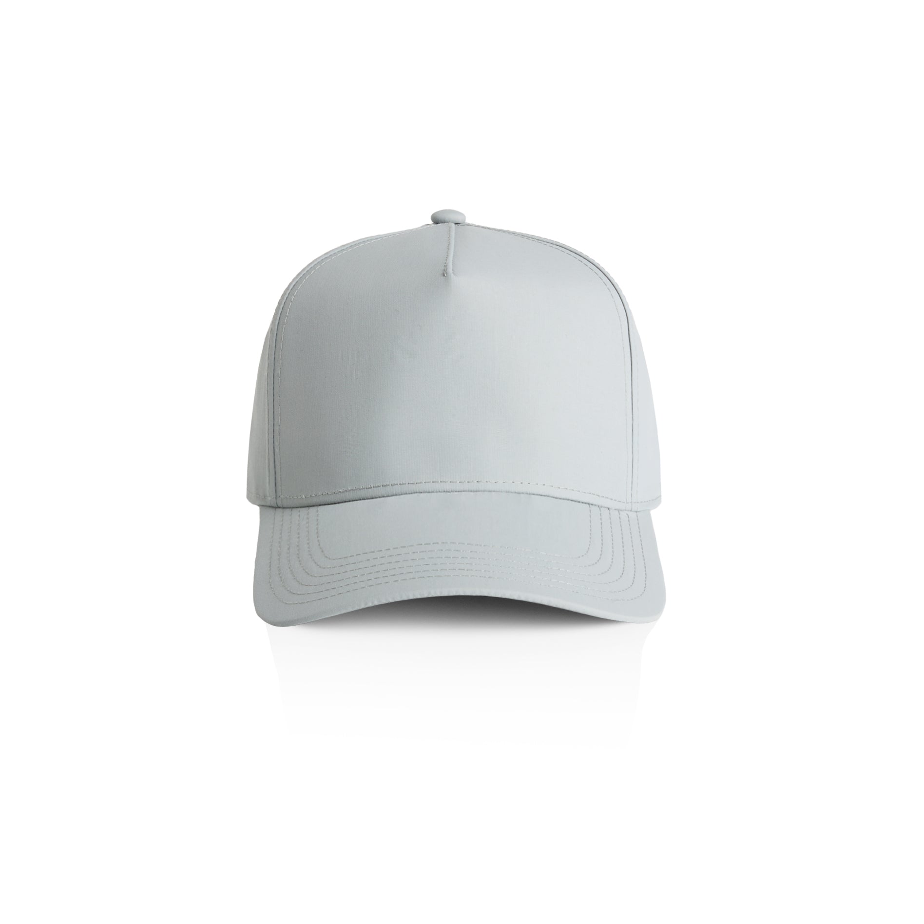 Ascolour Frame Nylon Cap 1162 Frame Nylon Cap Smoke Front - Custom Printed - Print Blanc