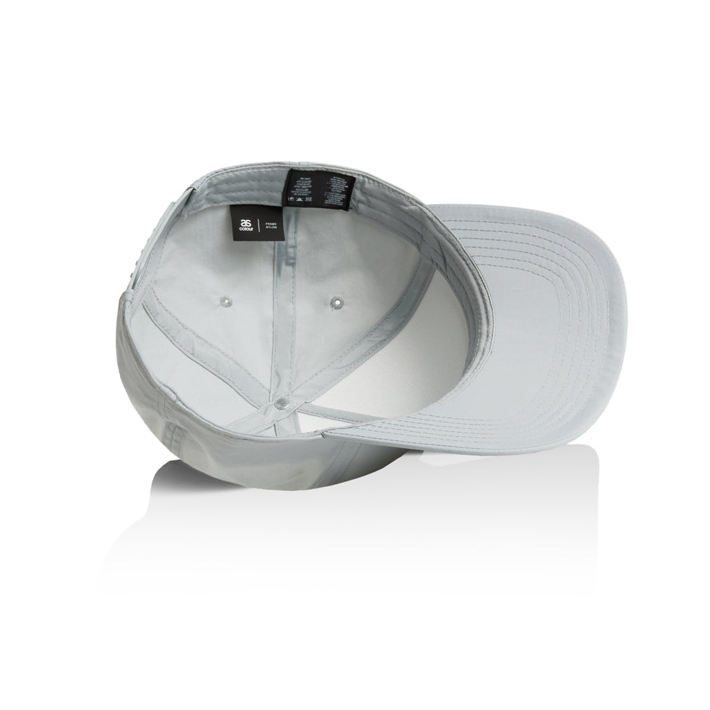 Ascolour Frame Nylon Cap 1162 Frame Nylon Cap Smoke Inside Side - Custom Printed - Print Blanc
