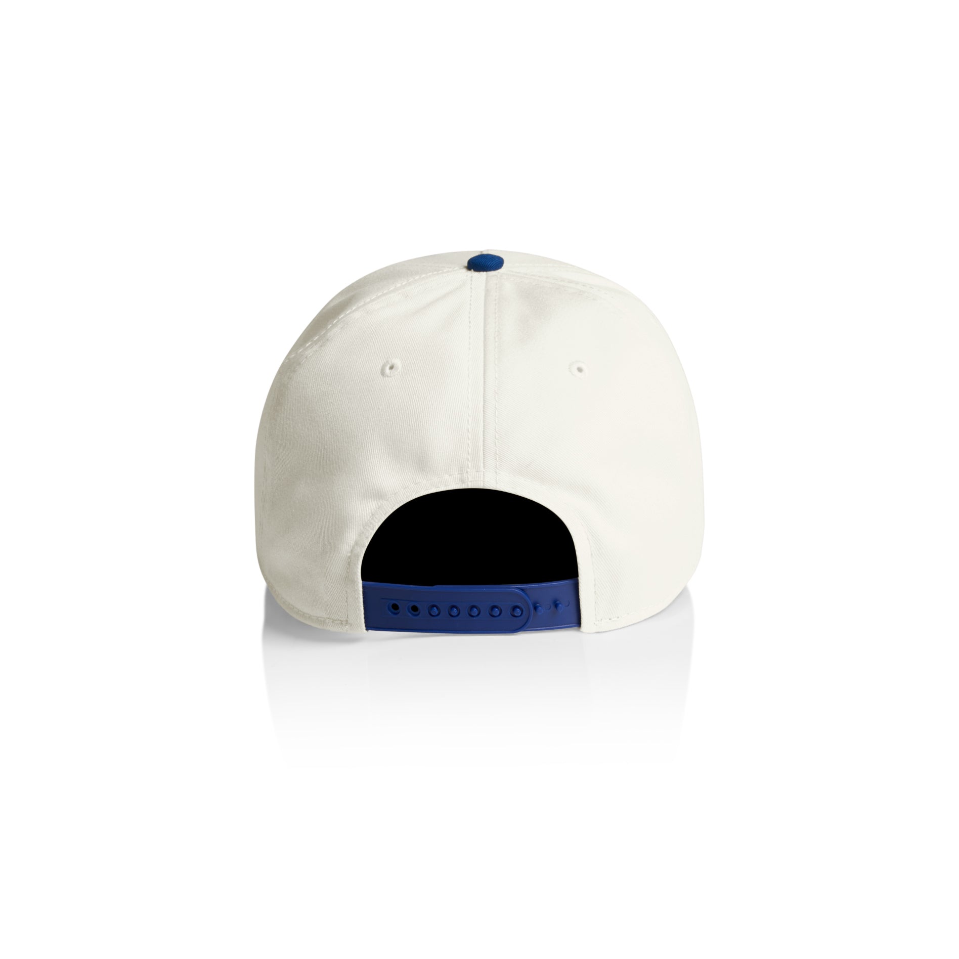 Ascolour Frame Two Tone Cap 1165 Frame Two Tone Cap Natural Liberty Back - Custom Printed - Print Blanc
