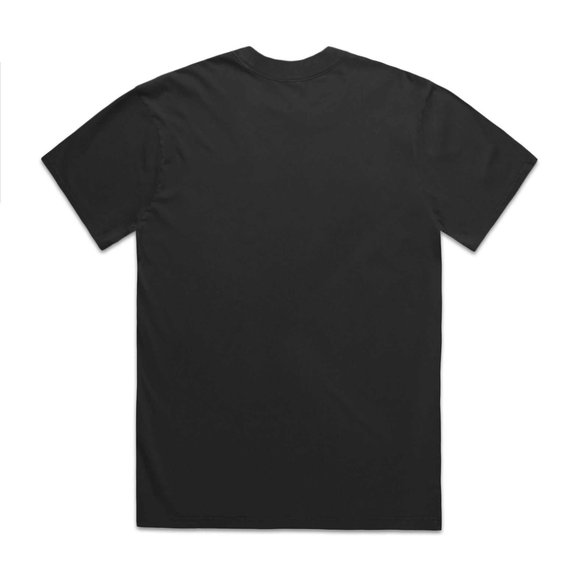 AS Colour Heavy Faded Tee 5082 - Faded Black Back - Custom Printed - Print Blanc