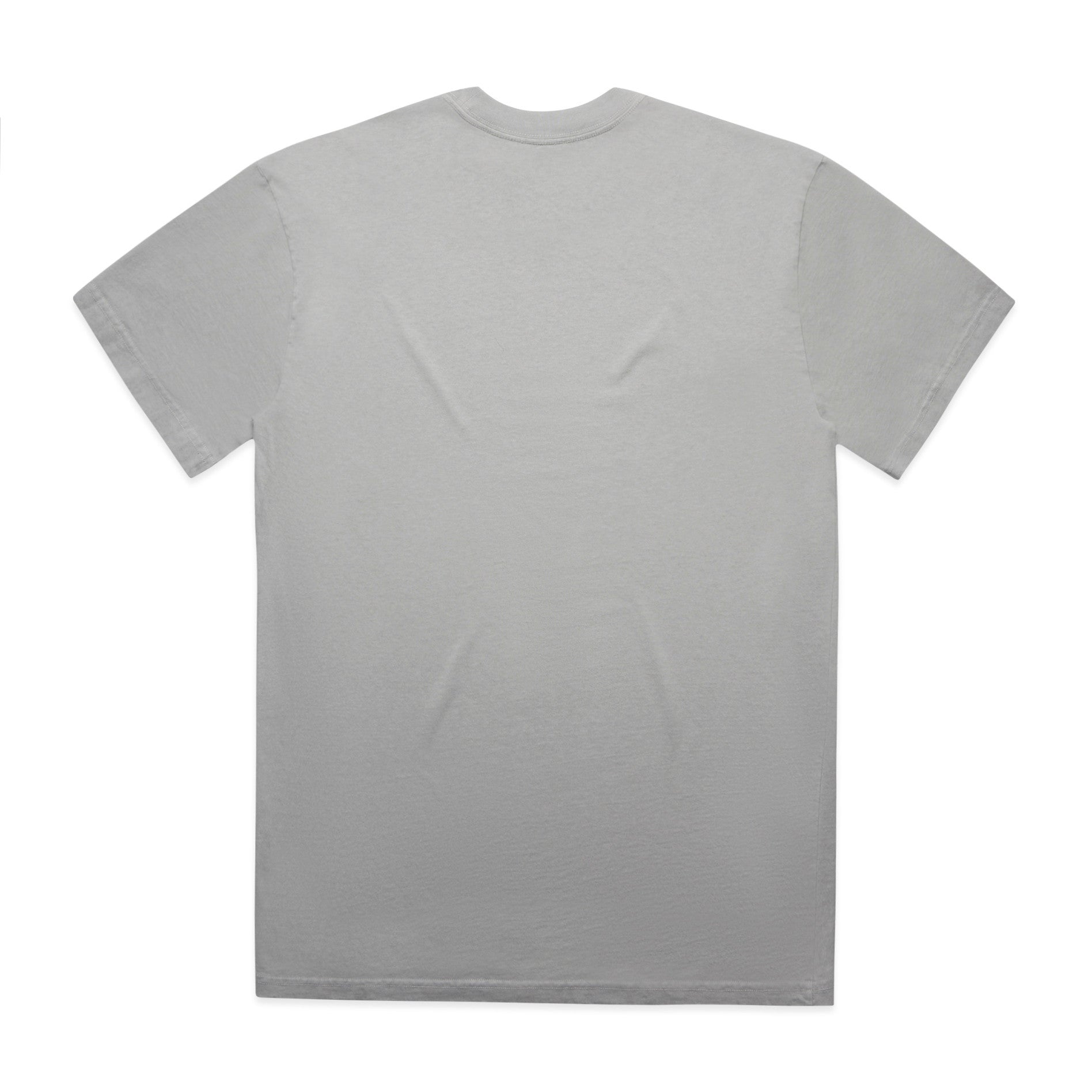 AS Colour Heavy Faded Tee 5082 - Faded Storm Back - Custom Printed - Print Blanc