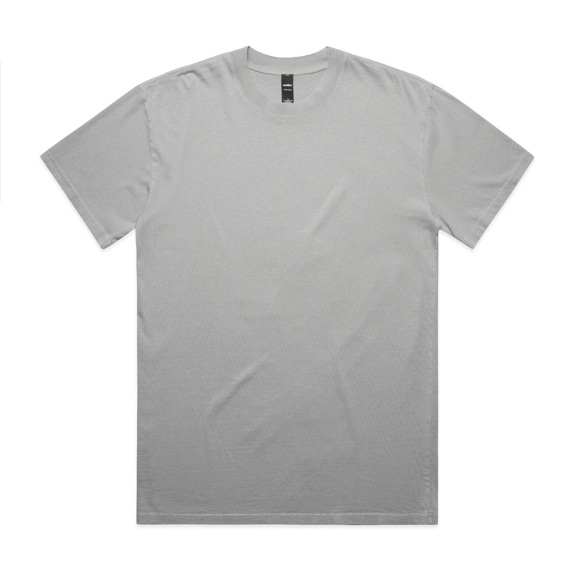 AS Colour Heavy Faded Tee 5082 - Faded Storm Front - Custom Printed - Print Blanc