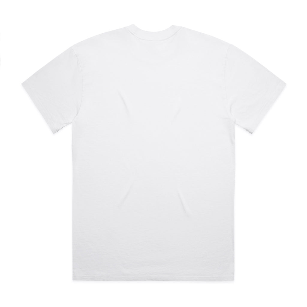 AS Colour Heavy Faded Tee 5082 - Faded White Back - Custom Printed - Print Blanc