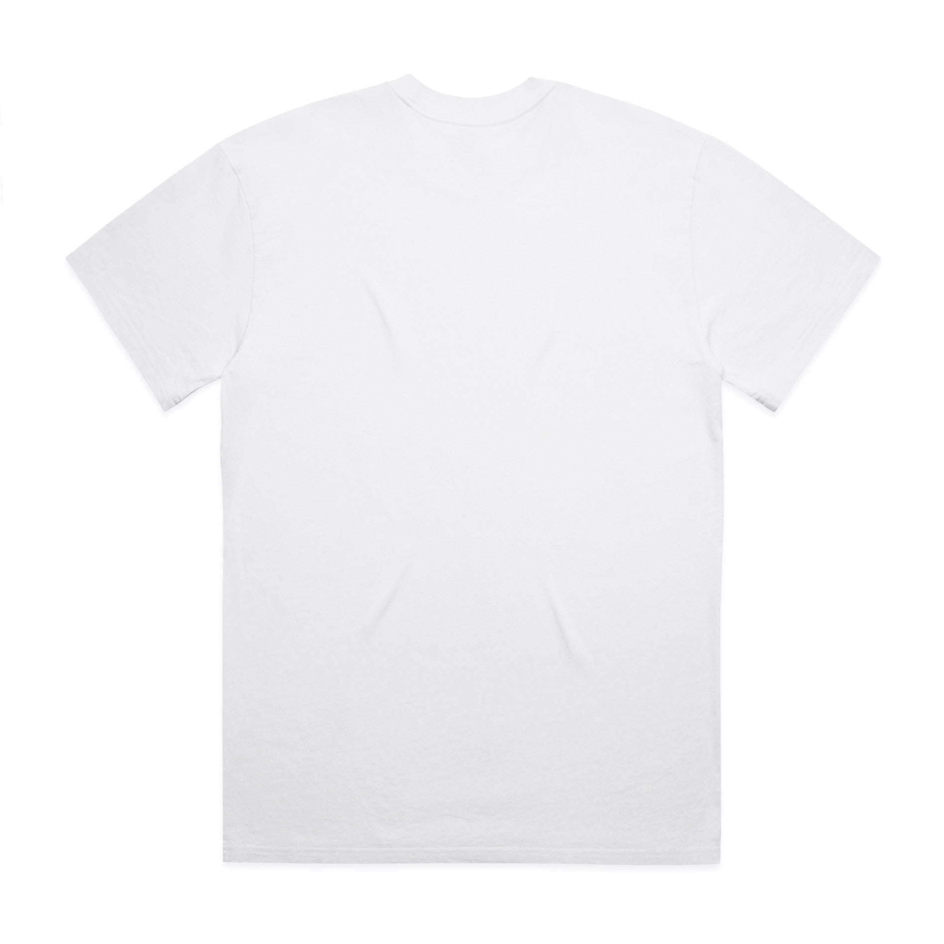 AS Colour Heavy Faded Tee 5082 - Faded White Back - Custom Printed - Print Blanc