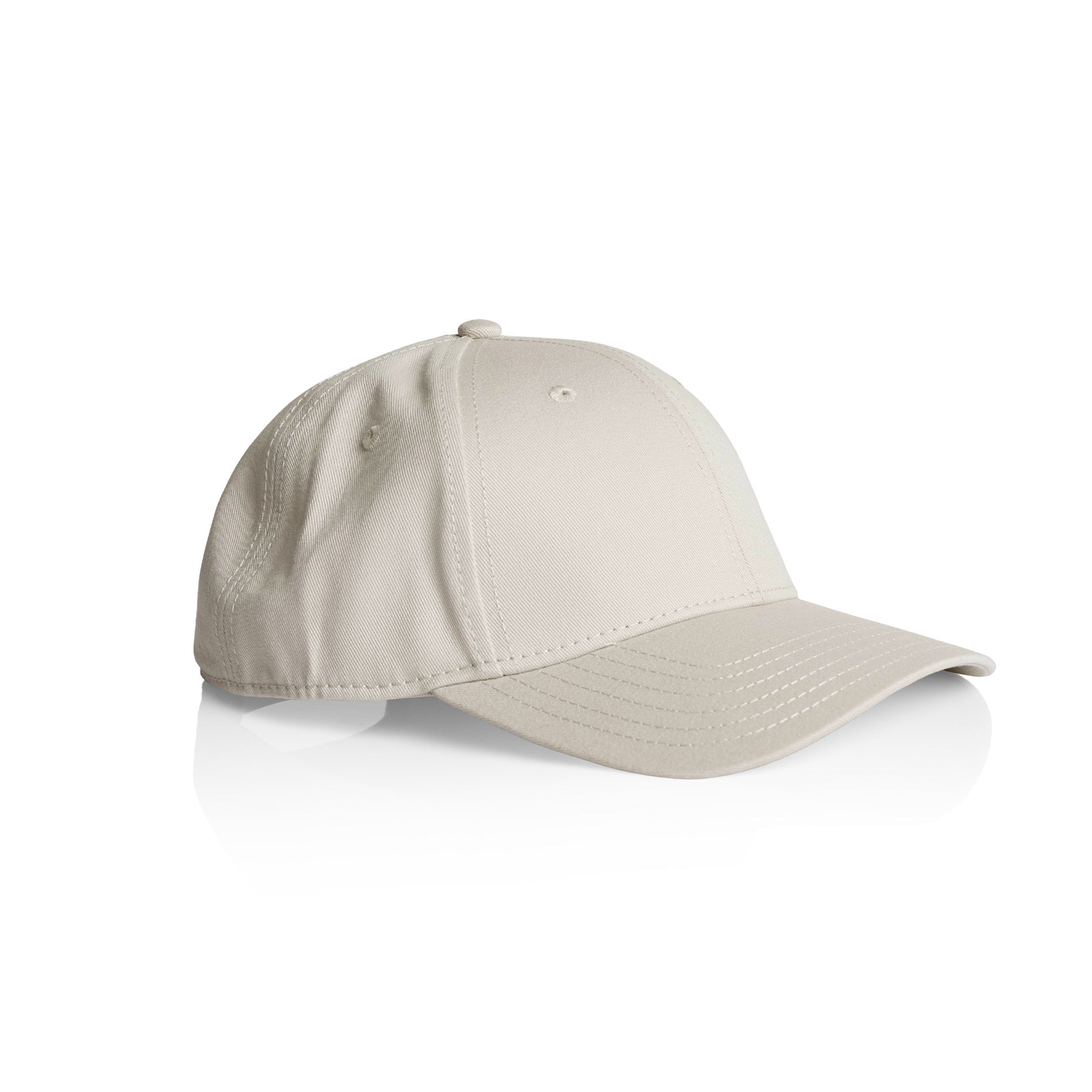 Ascolour Icon Cap 1140 Icon Cap Bone Side - Custom Printed - Print Blanc
