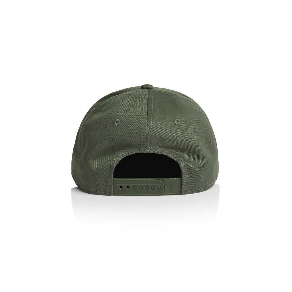 Ascolour Icon Cap 1140 Icon Cap Cypress Back - Custom Printed - Print Blanc