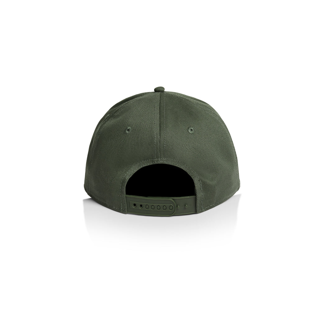 Ascolour Icon Cap 1140 Icon Cap Cypress Back - Custom Printed - Print Blanc