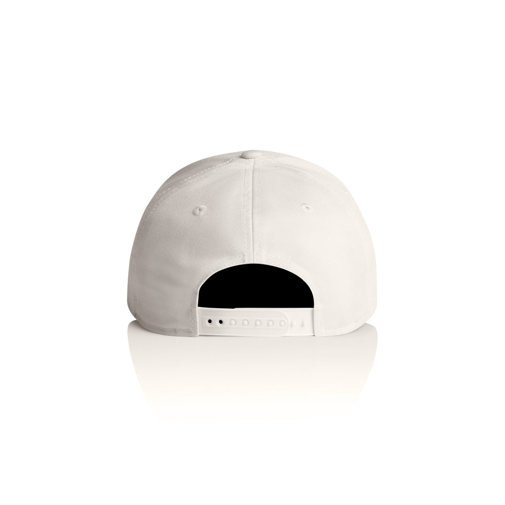 Ascolour Icon Cap 1140 Icon Cap Ecru Back - Custom Printed - Print Blanc