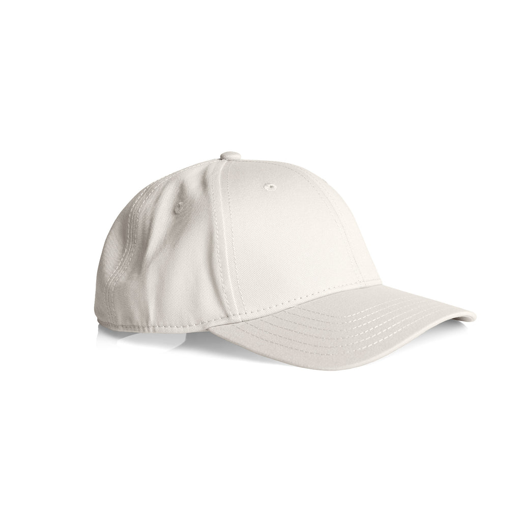 Ascolour Icon Cap 1140 Icon Cap Ecru Side - Custom Printed - Print Blanc