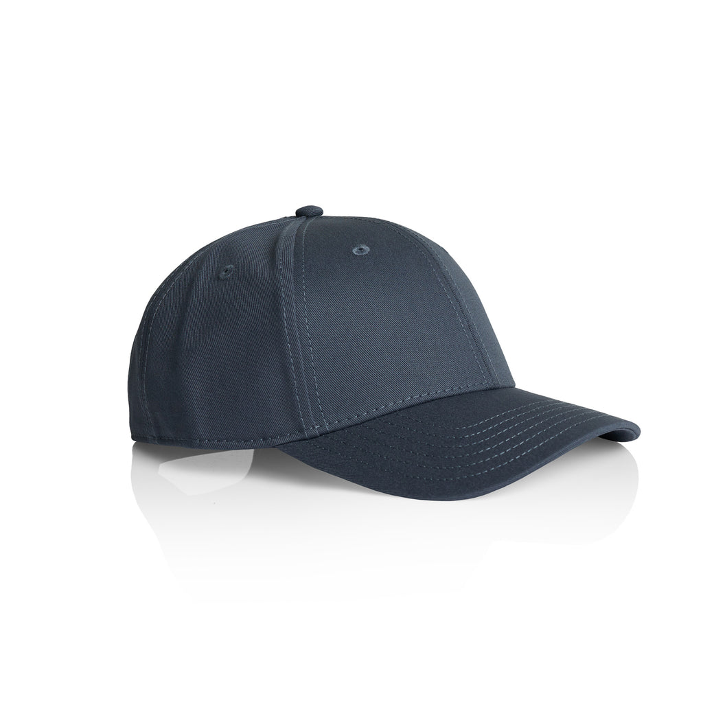 Ascolour Icon Cap 1140 Icon Cap Petrol Blue Front - Custom Printed - Print Blanc