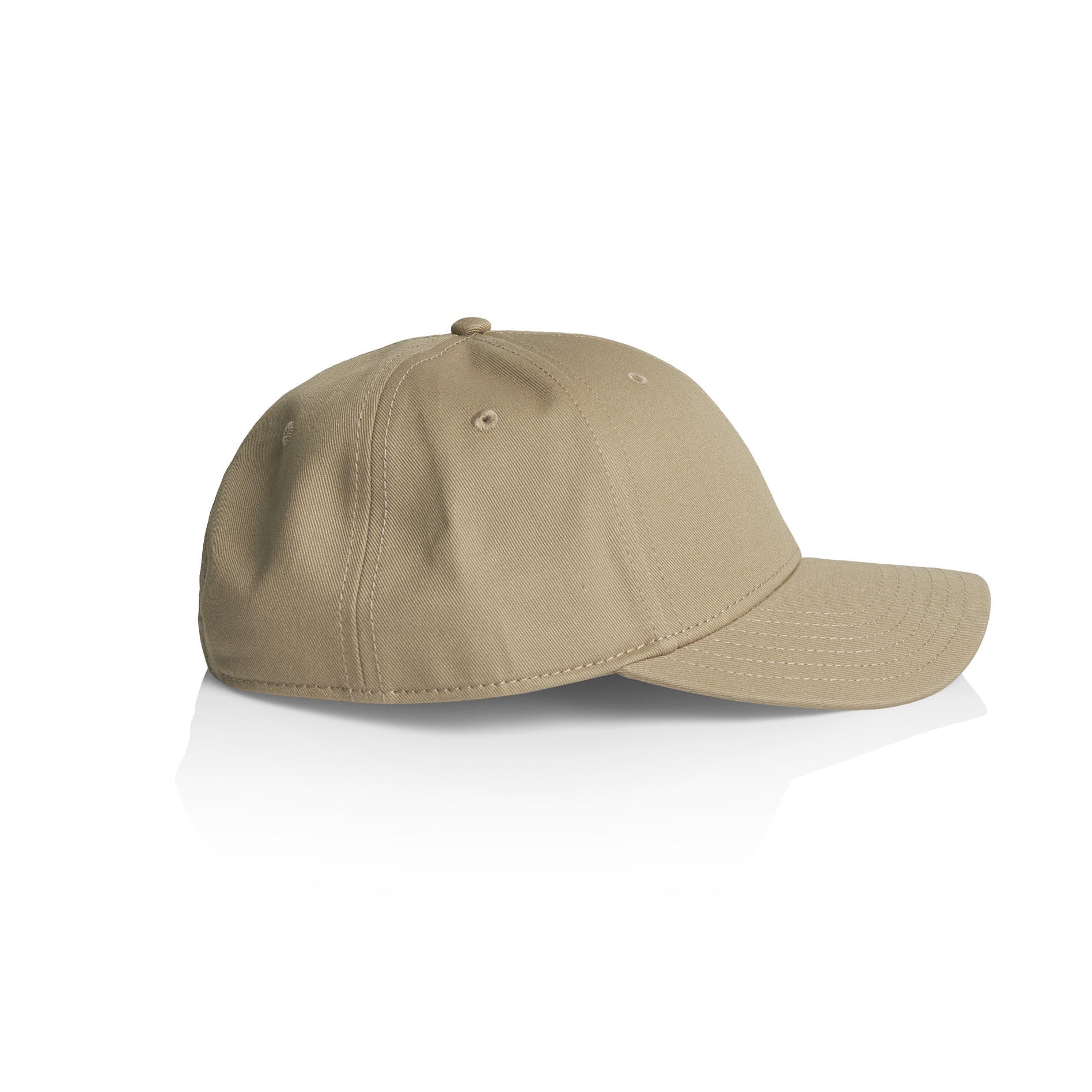 Ascolour Icon Cap 1140 Icon Cap Sand Side - Custom Printed - Print Blanc