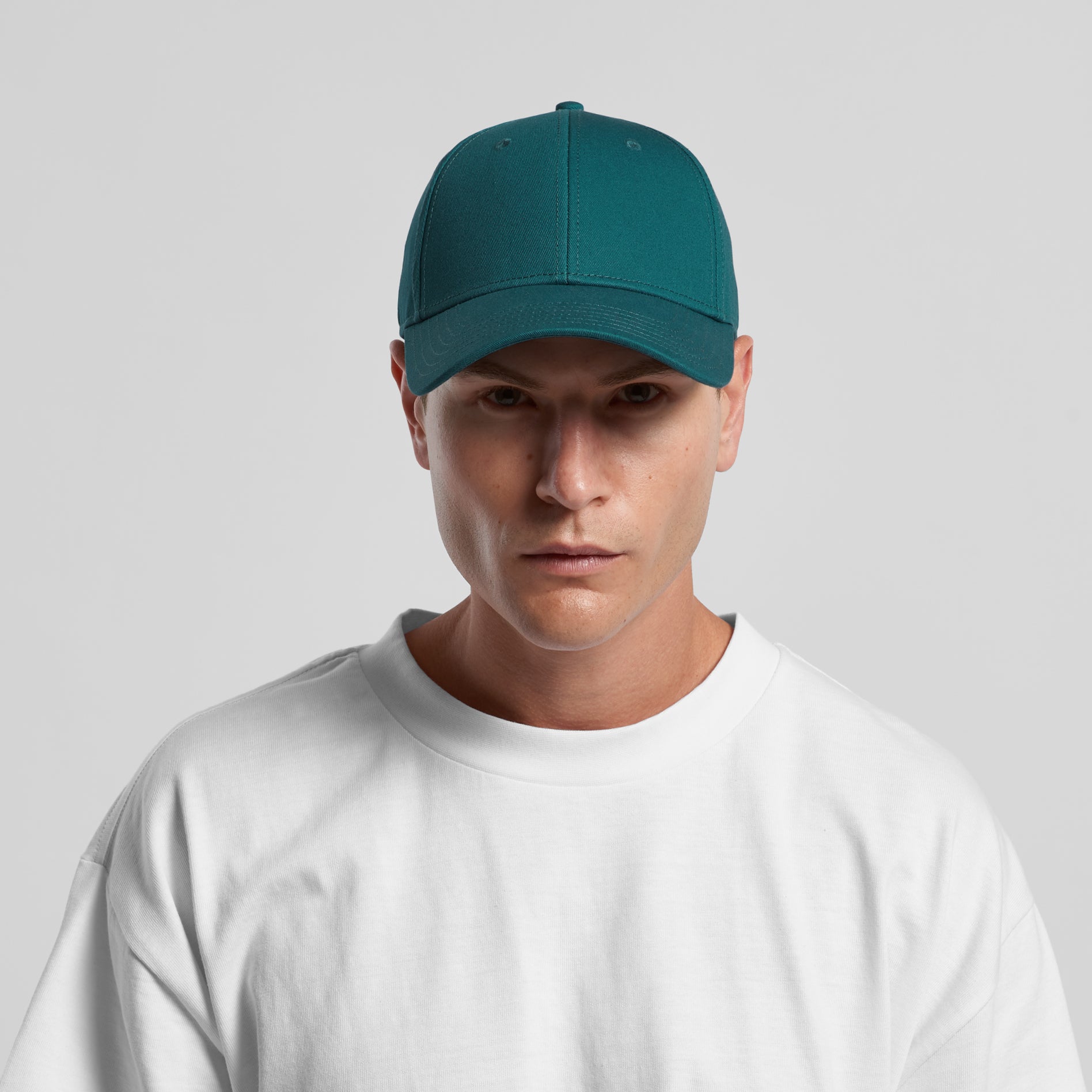 Ascolour Icon Cap 1140 Icon Cap Turn Front - Custom Printed - Print Blanc