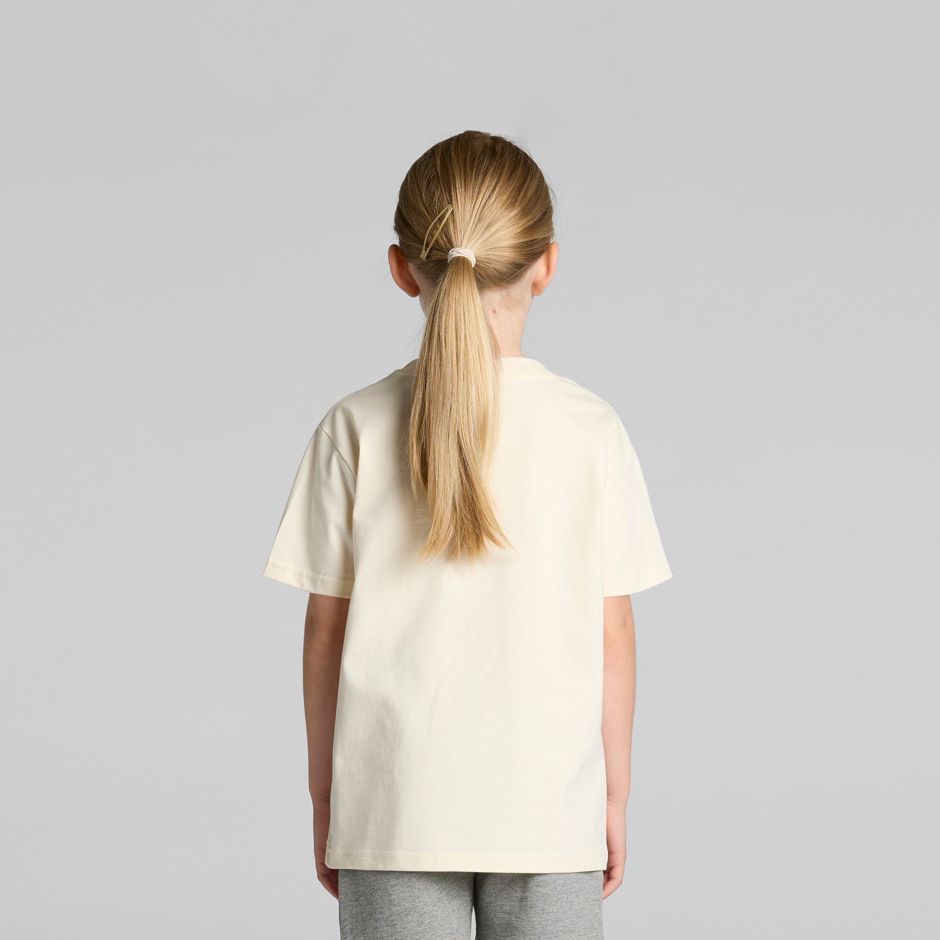 Ascolour Kids Classic Tee 3060 Kids Classic Tee Back - Custom Printed - Print Blanc